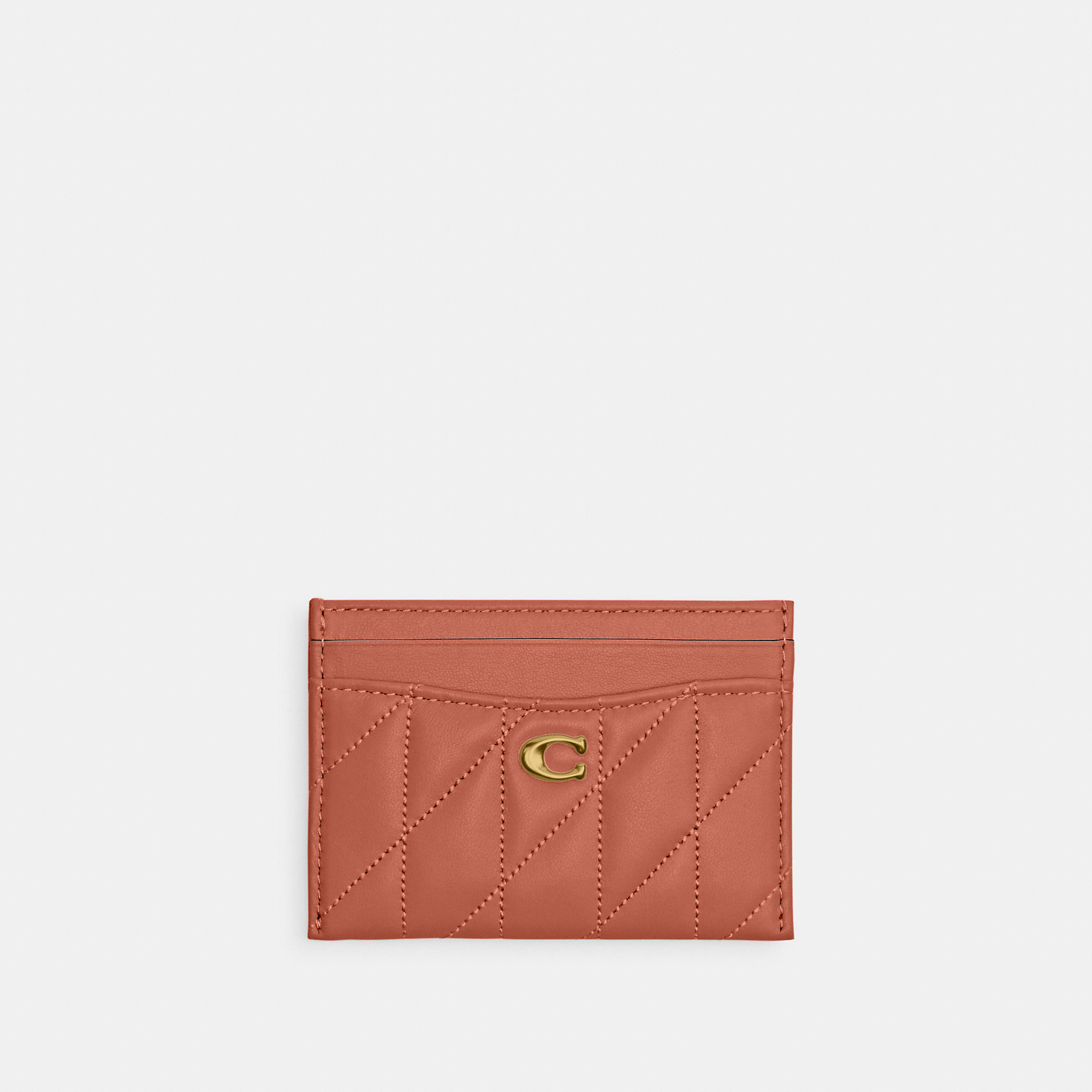 Essential Card Case With Pillow Quilting