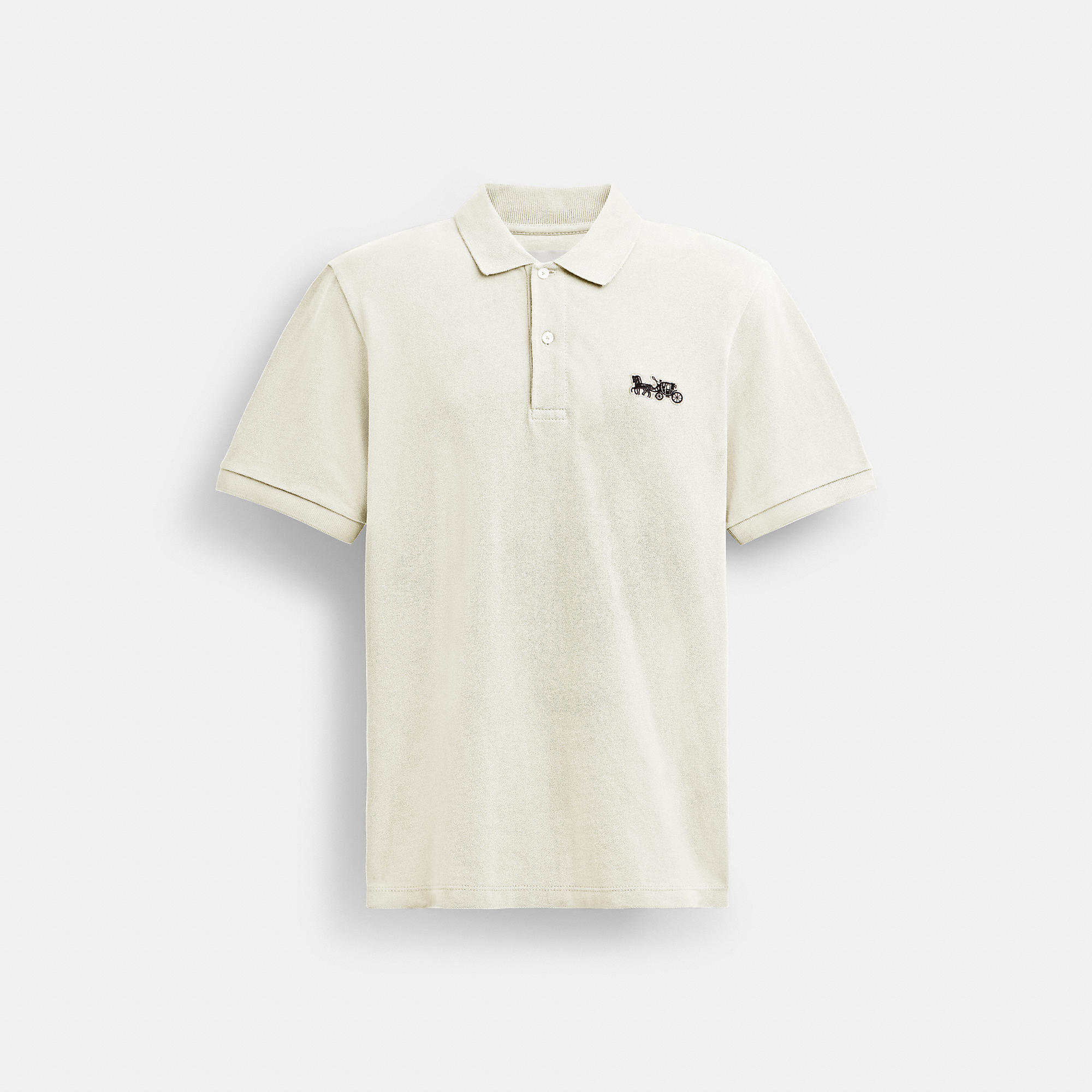 Horse And Carriage Classic Polo In Organic Cotton