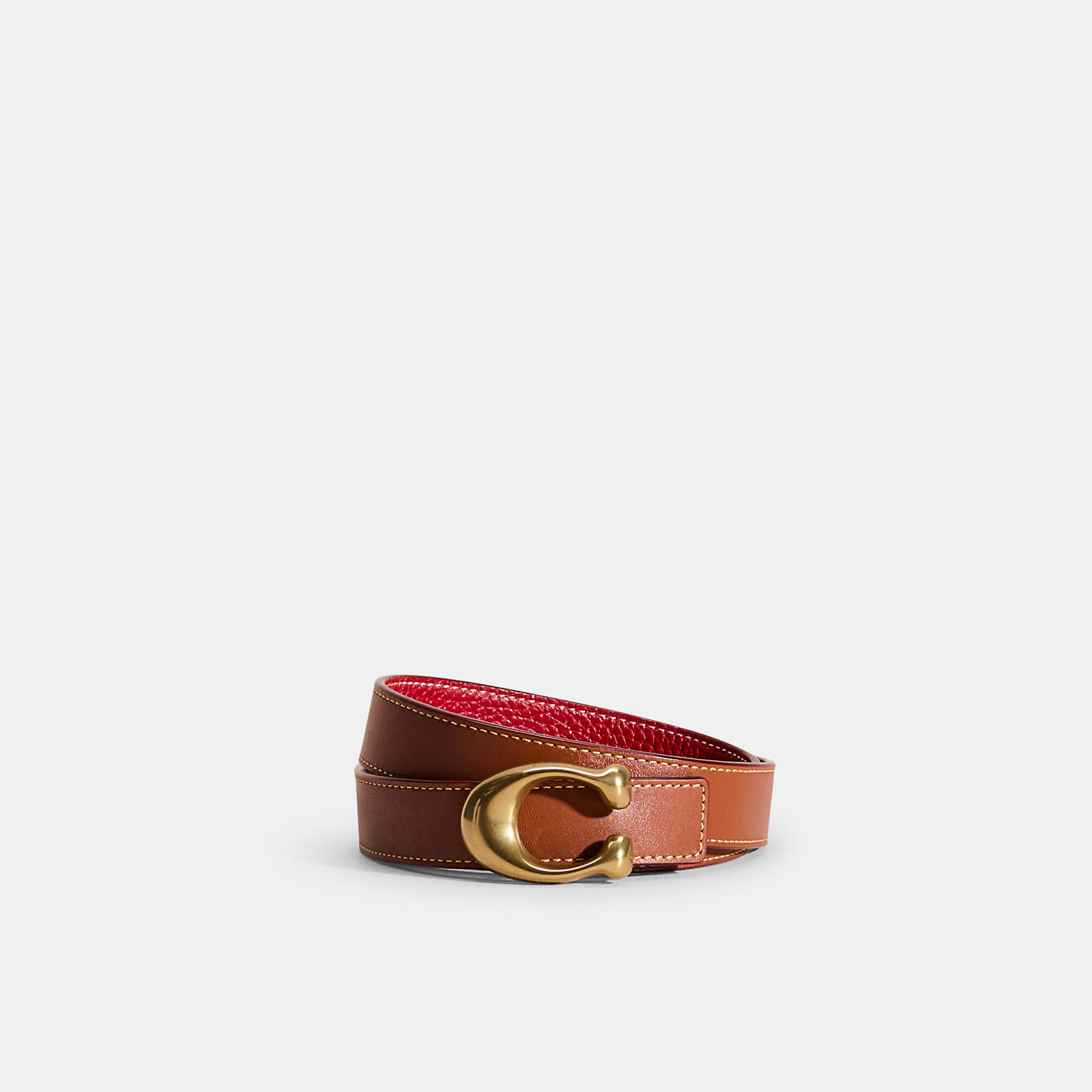 Restored C Hardware Reversible Belt, 25mm