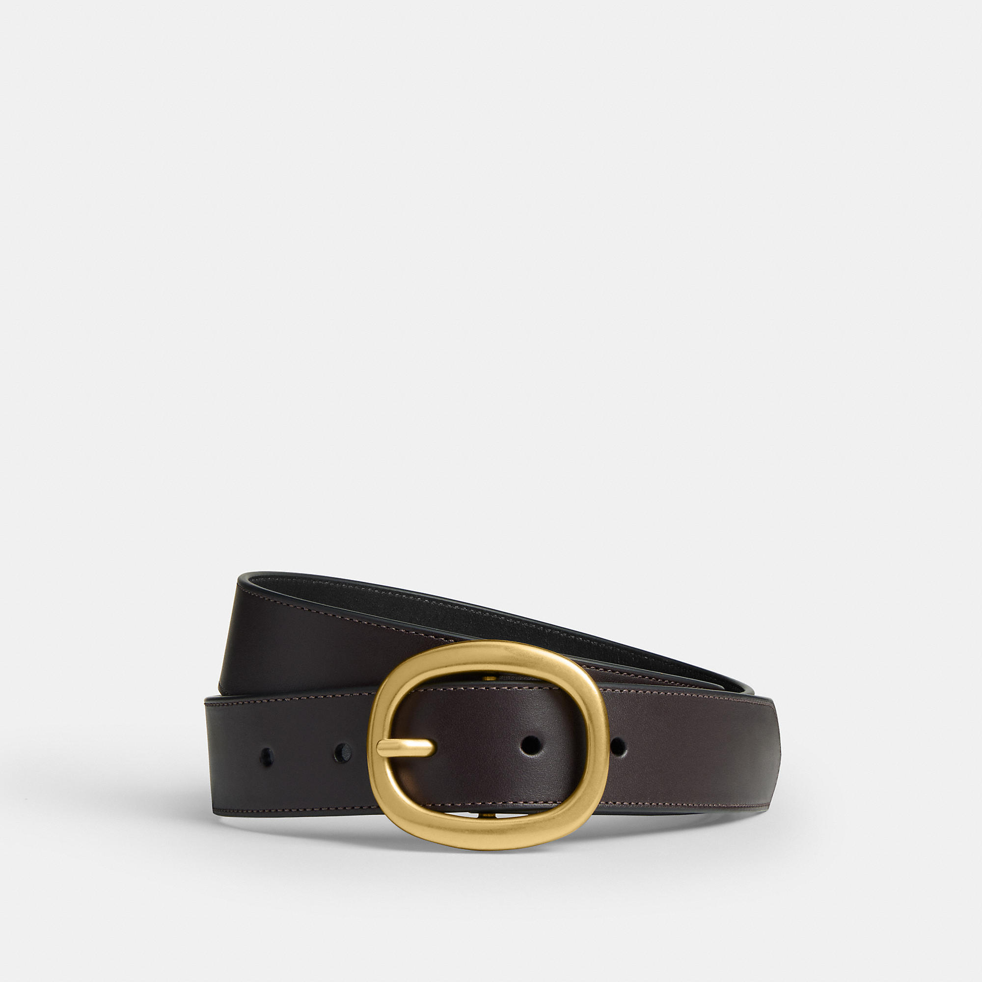 Oval Buckle Belt, 32mm