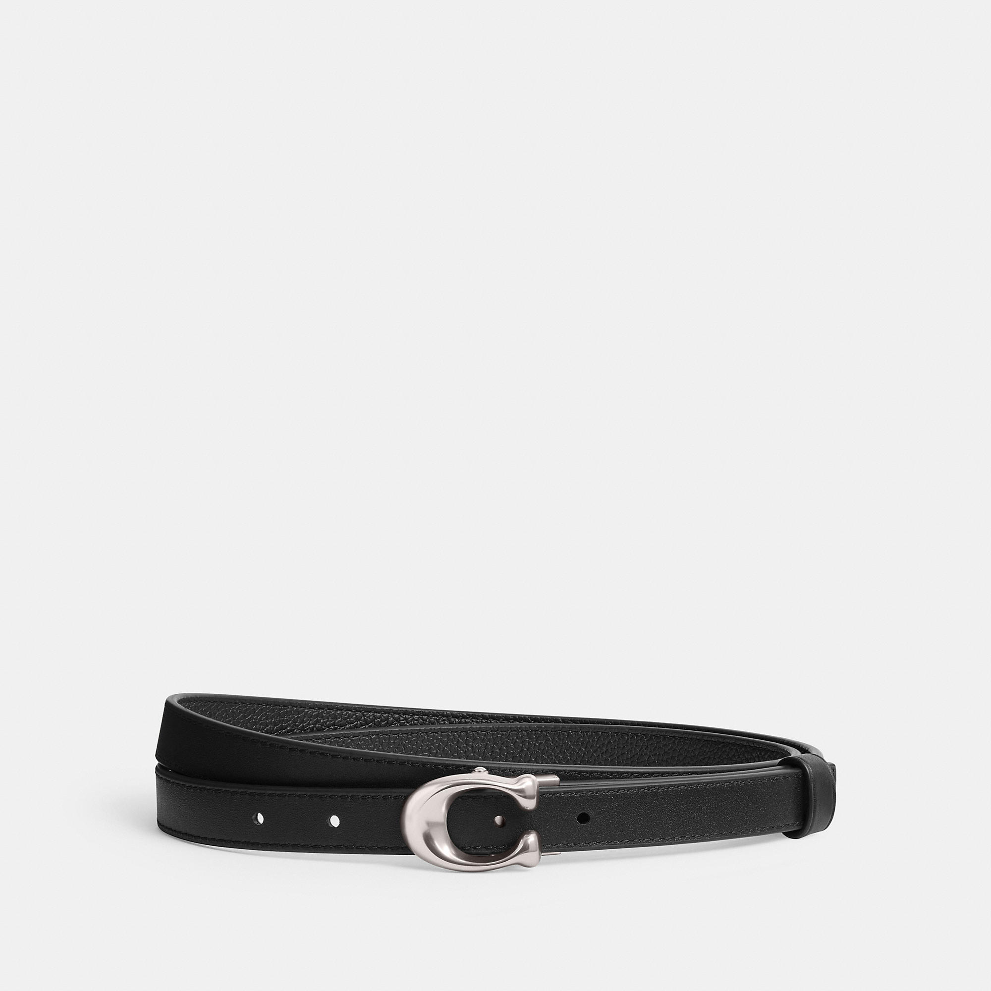 Sculpted Signature Buckle Reversible Belt, 20mm