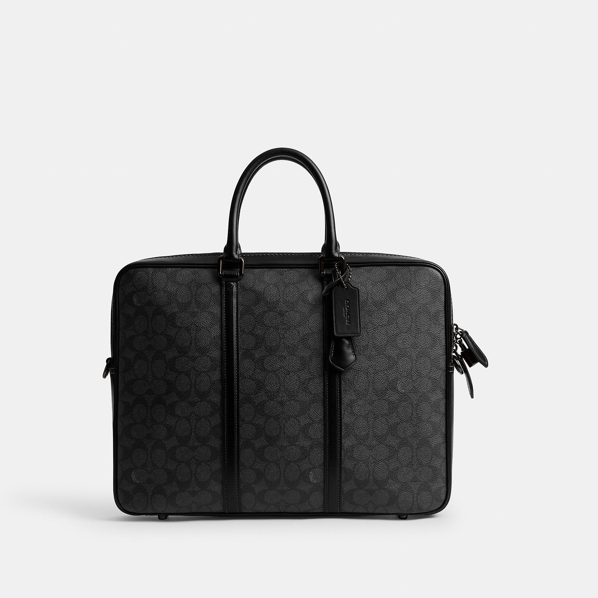 Metropolitan Workbag In Signature Canvas by COACH
