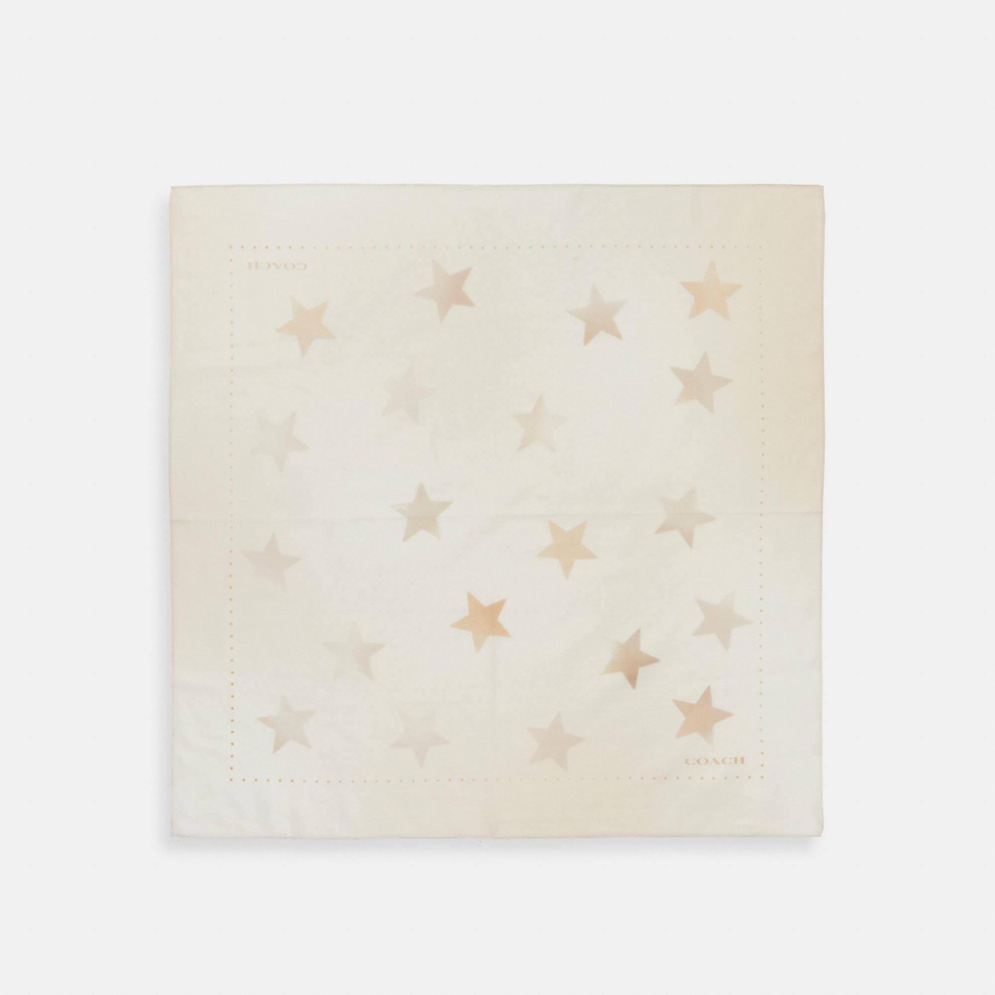 Sunfaded Stars Print Bandana by COACH