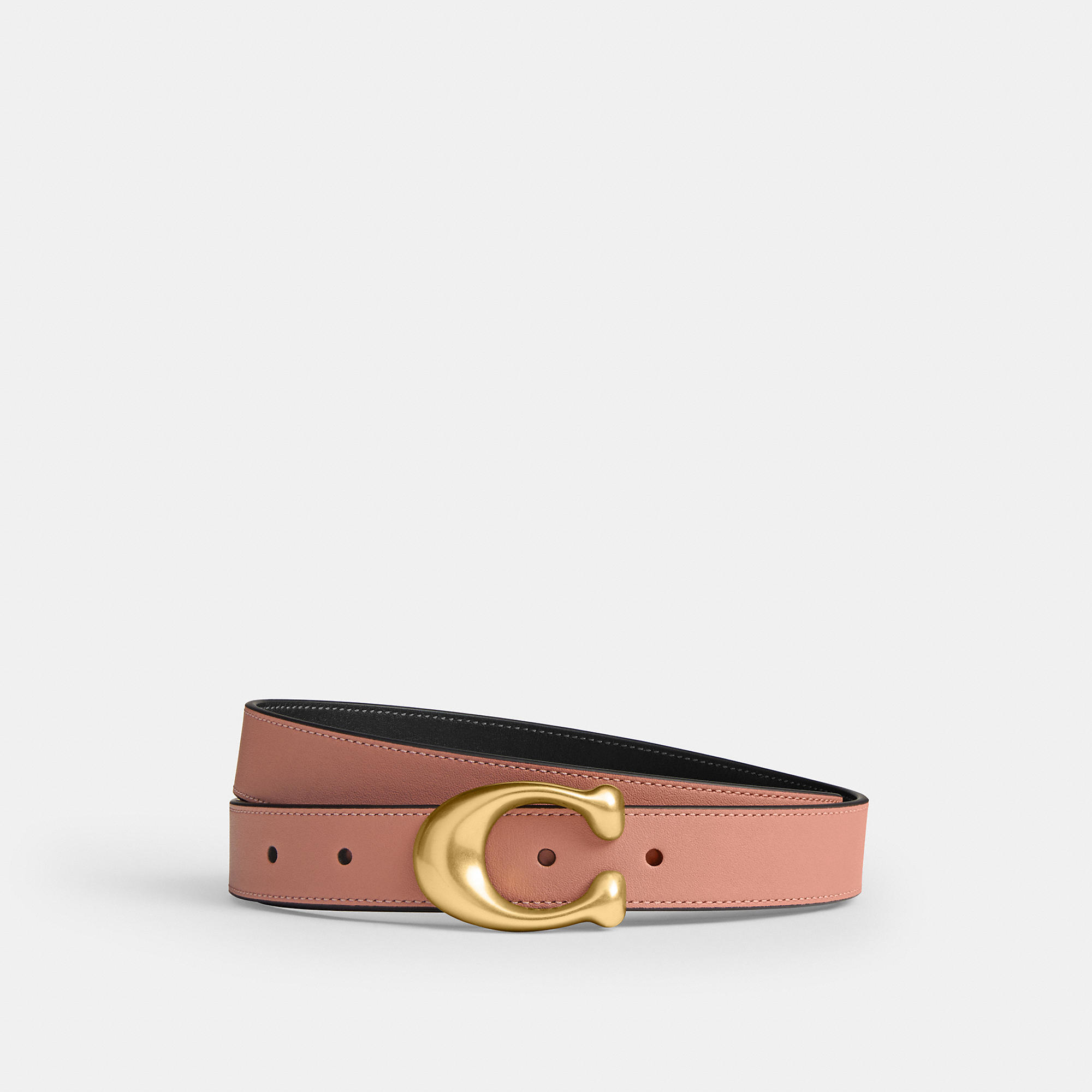 Sculpted C Buckle Reversible Belt, 25mm