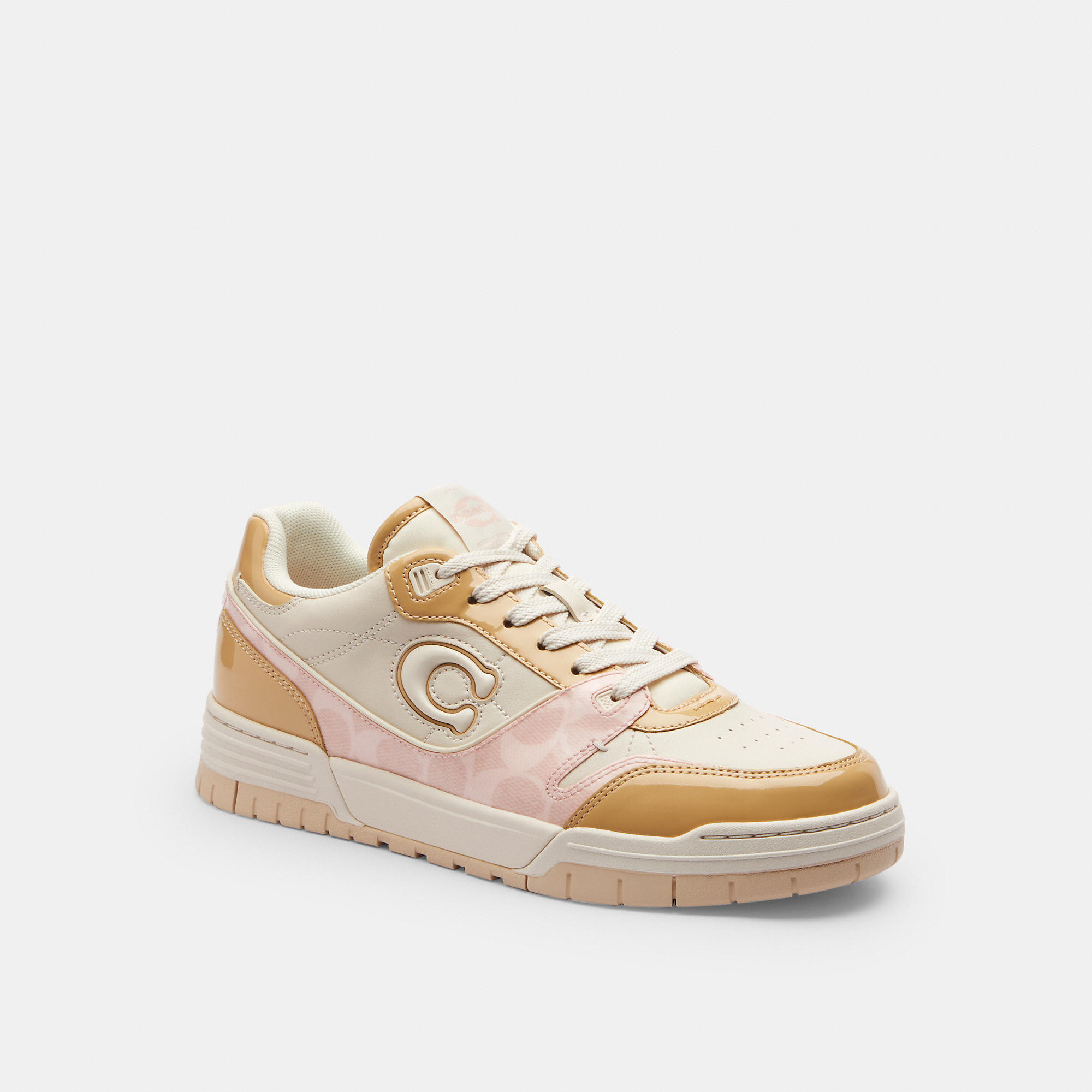 Soho Sneaker With Patent Signature