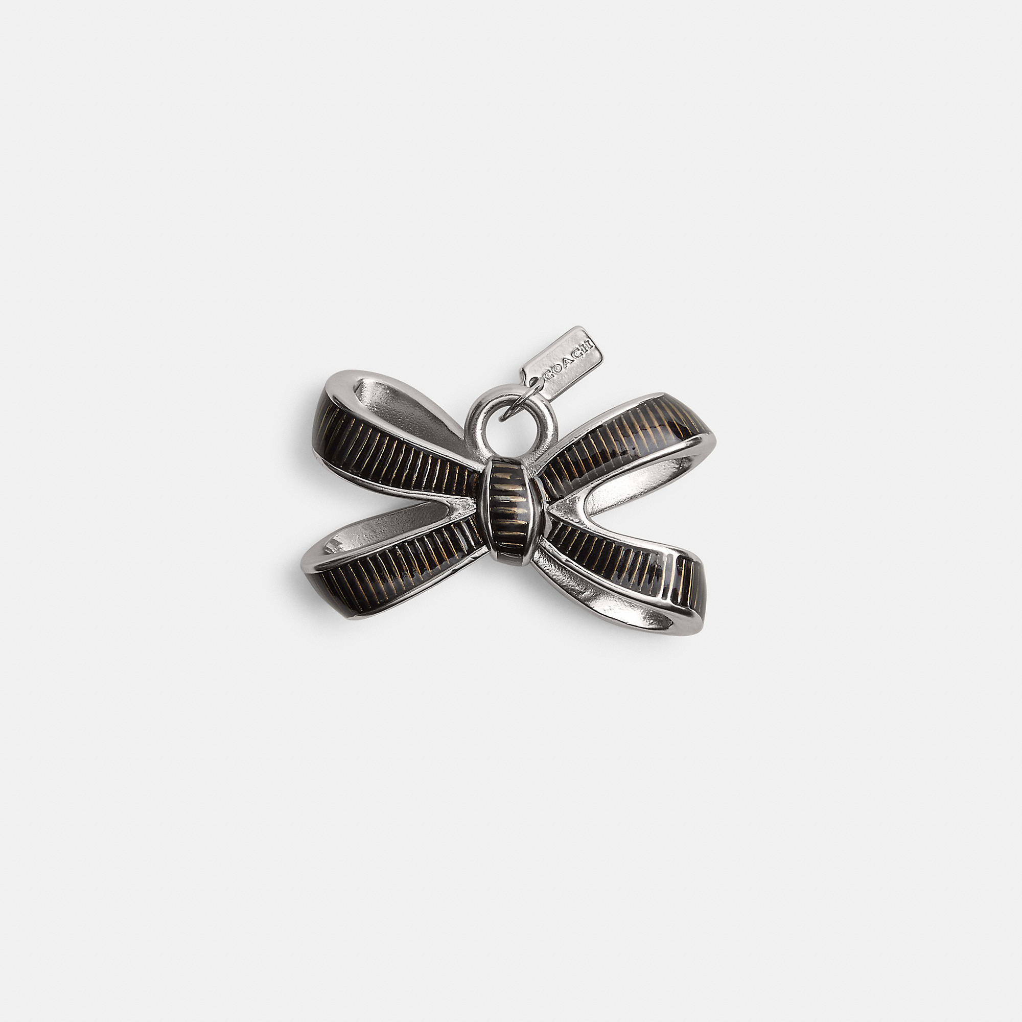 Bow Shoelace Charm by COACH
