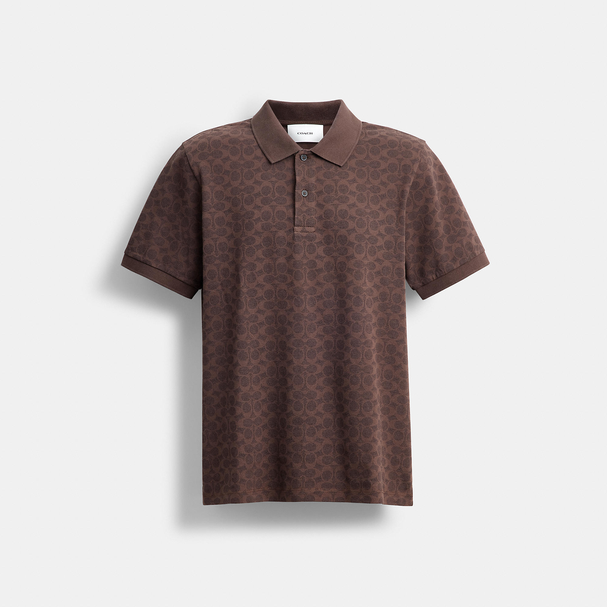 Signature Polo In Organic Cotton by COACH