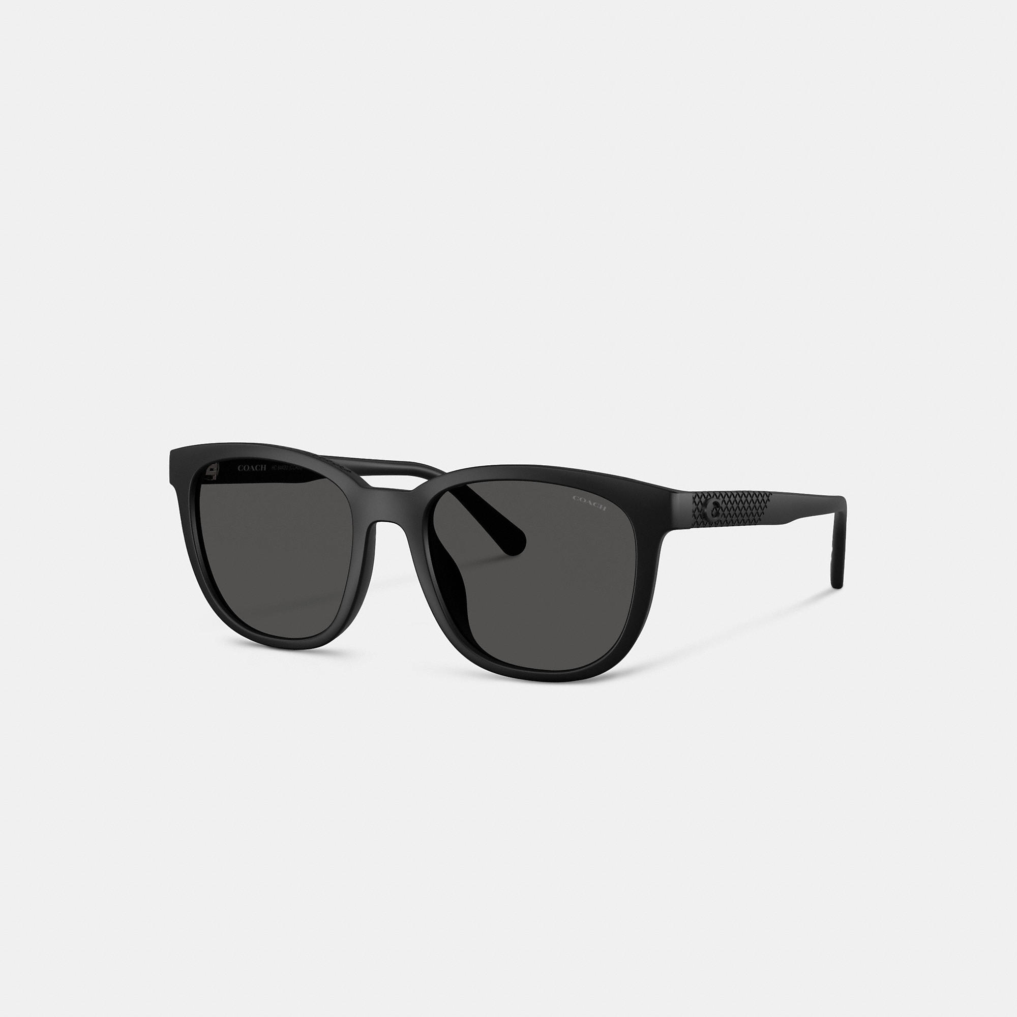 Textured Square Sunglasses