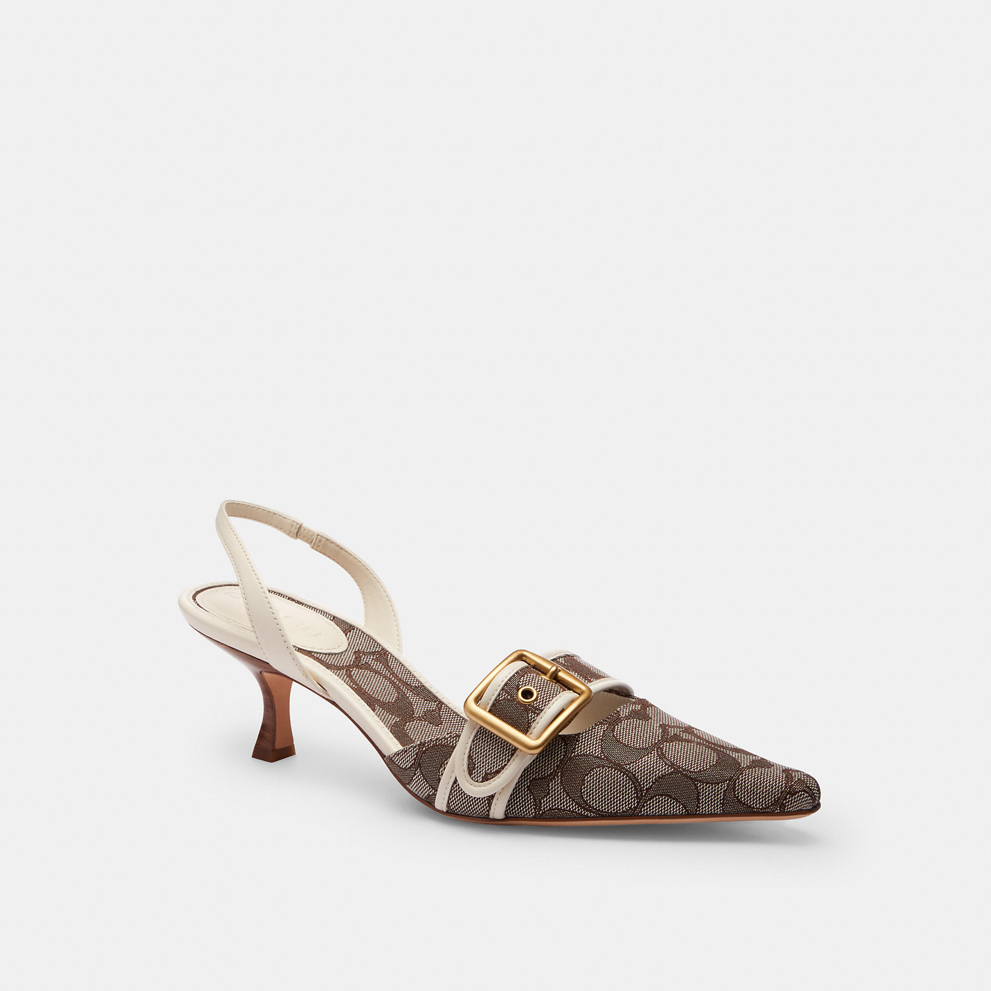 Margot Slingback In Signature Jacquard by COACH