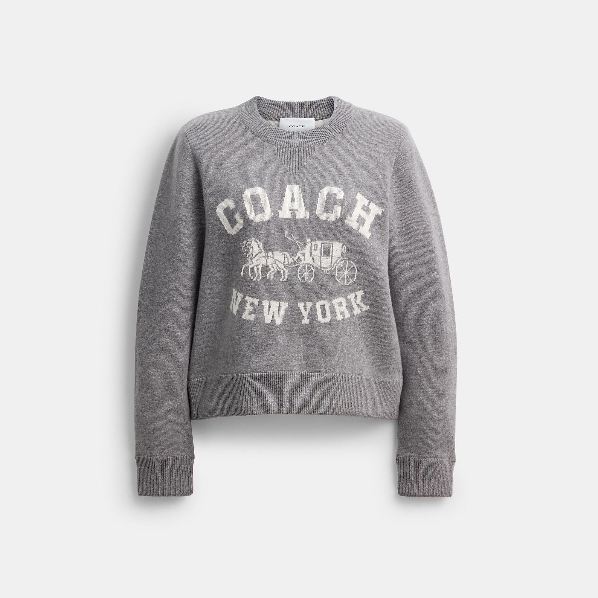 Horse And Carriage Crewneck Sweater by COACH