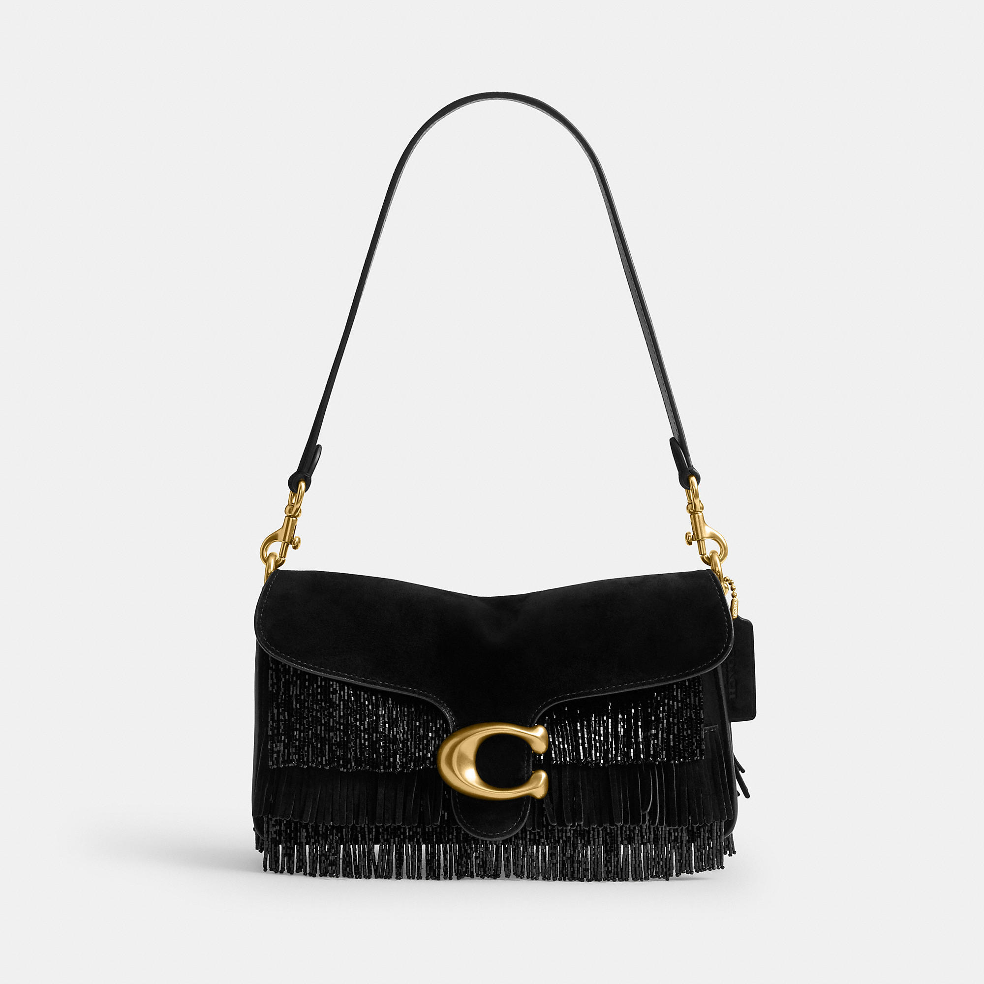 Tabby Shoulder Bag 26 With Crystal Beaded Fringe by COACH