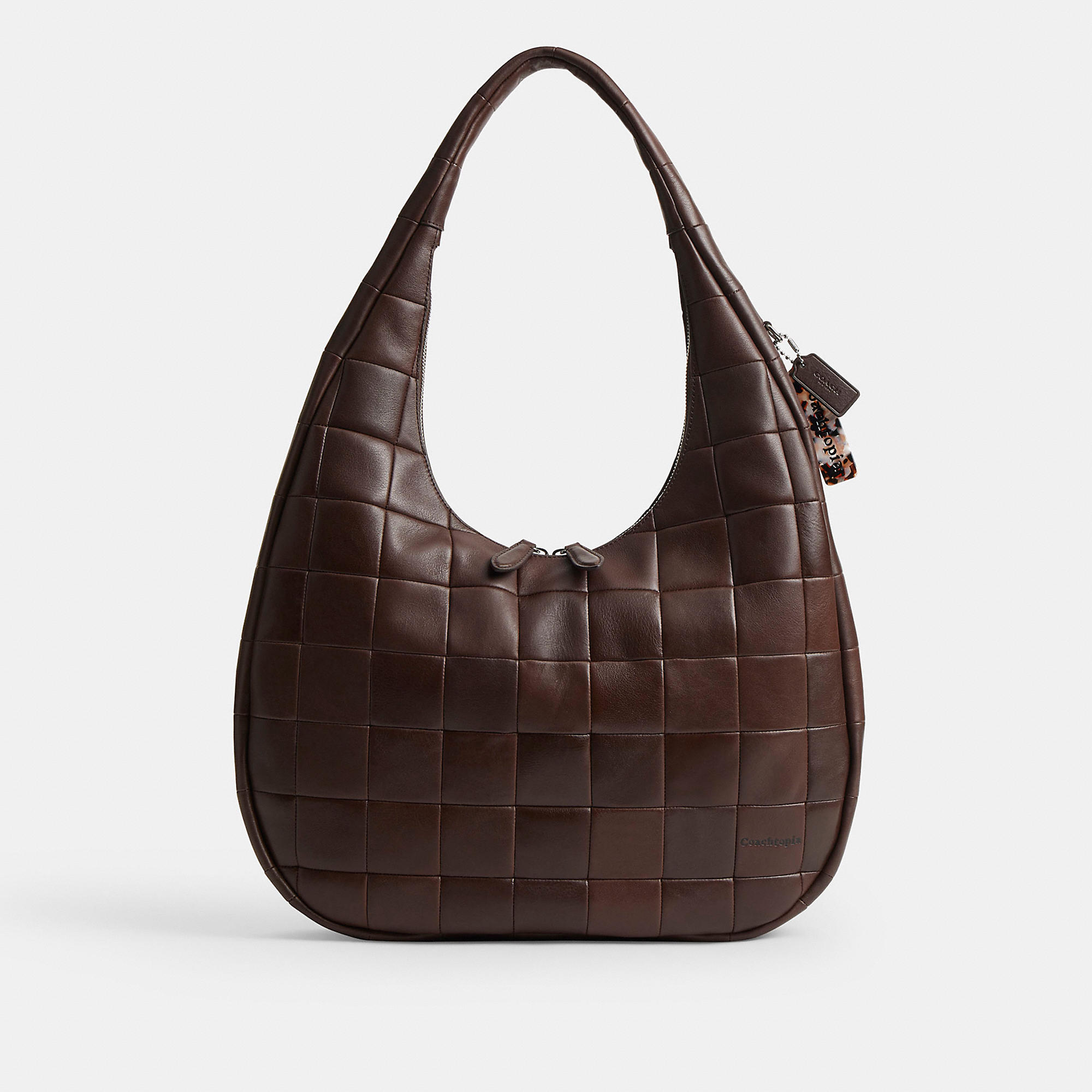 Alter/Ego Large Crescent Shoulder Bag In Upcrafted Leather