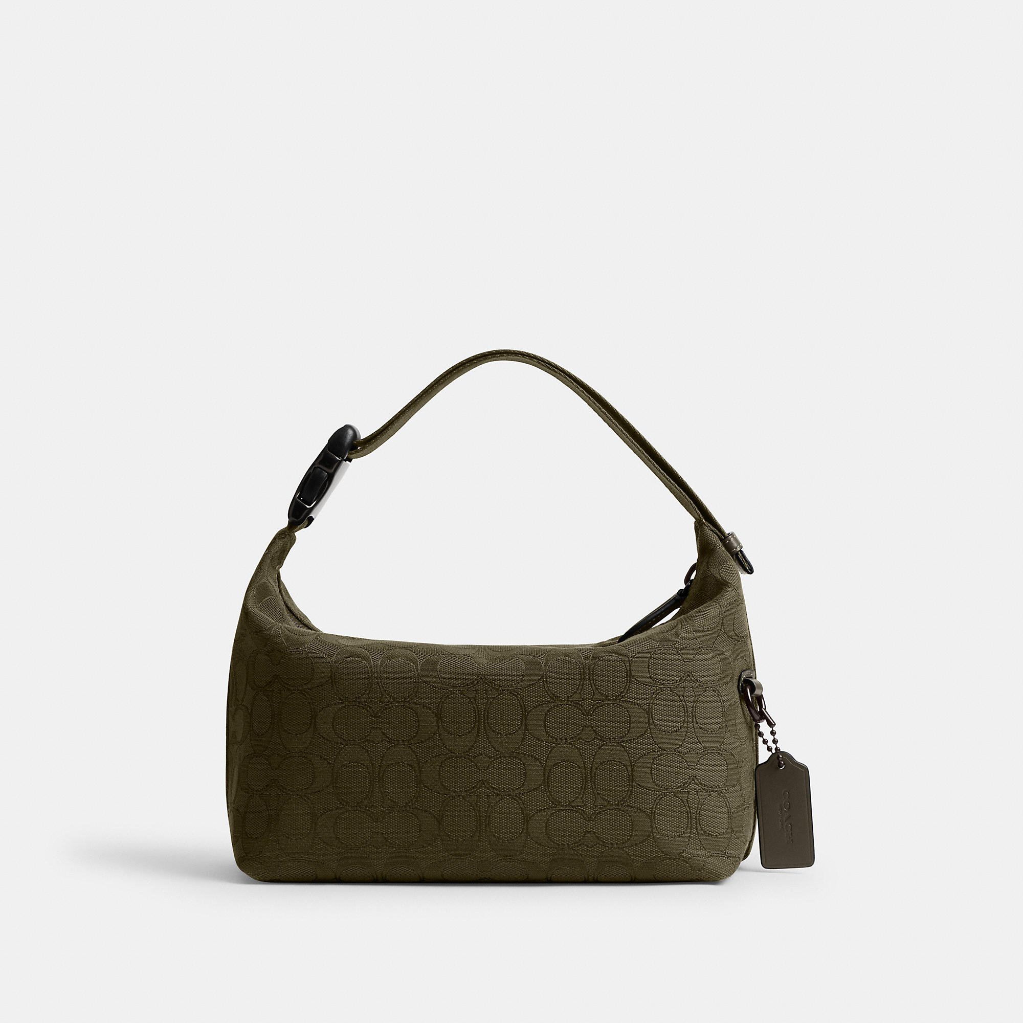 Travel Kit With Speedclip In Signature Jacquard by COACH