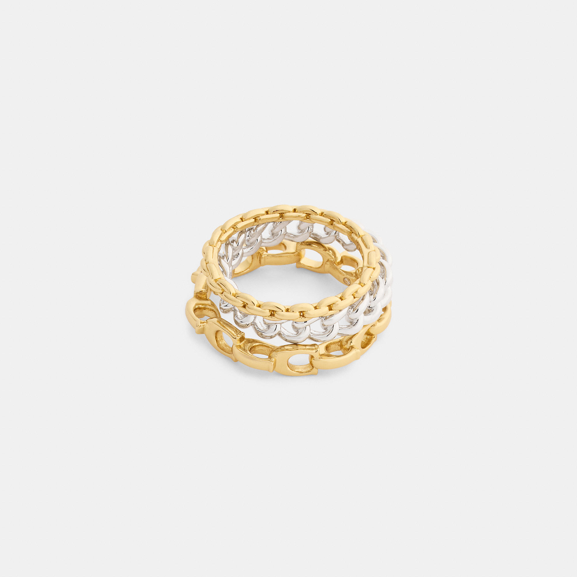 Linked C Ring Set by COACH