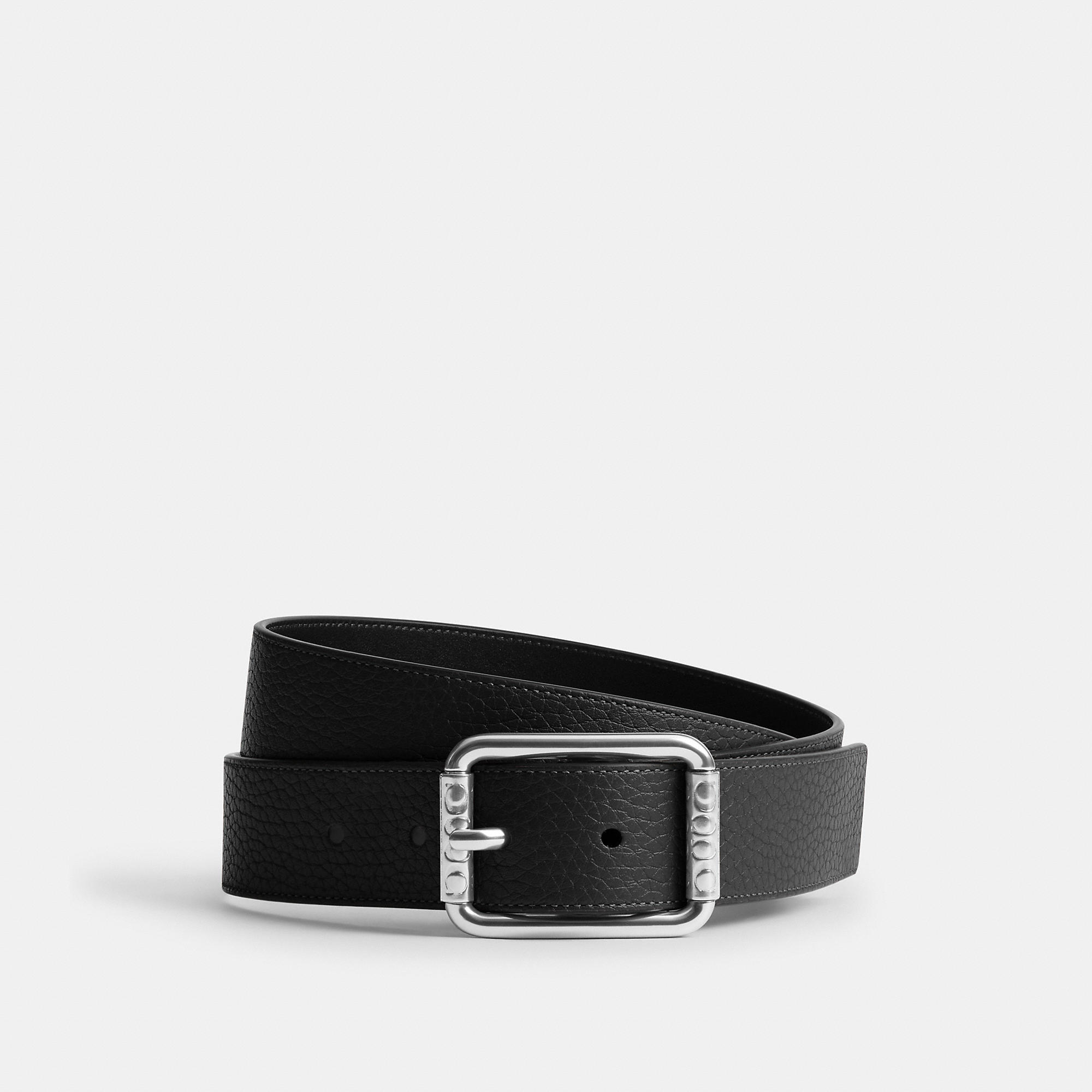 Double Roller Buckle Belt, 35mm