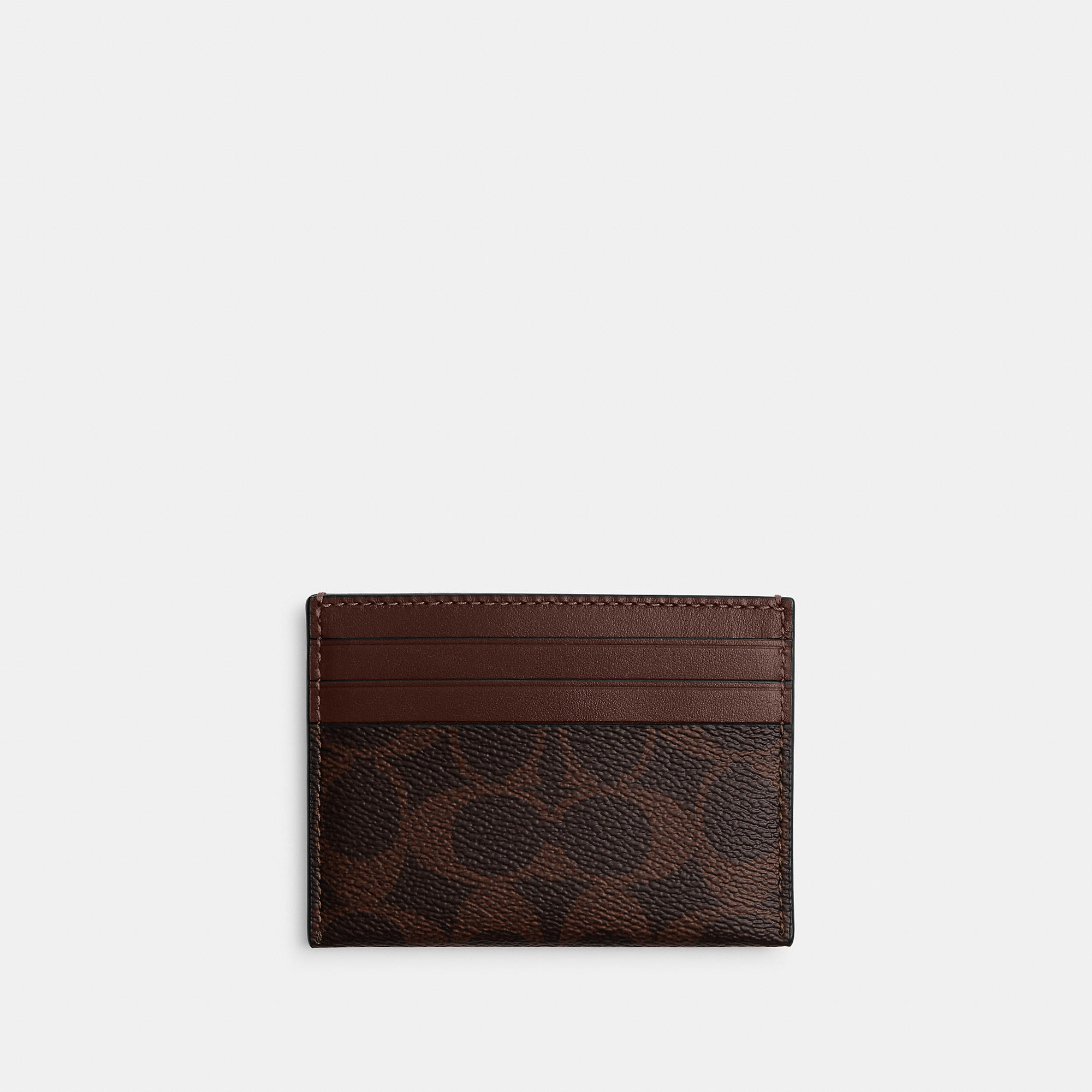 Card Case In Signature Canvas