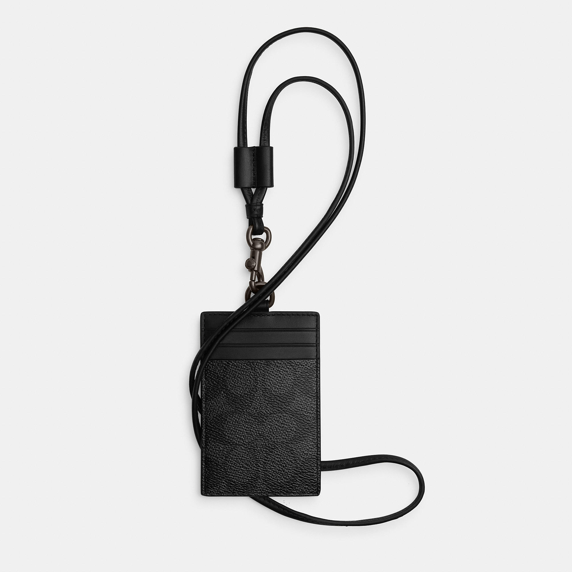 Id Lanyard In Signature Canvas by COACH