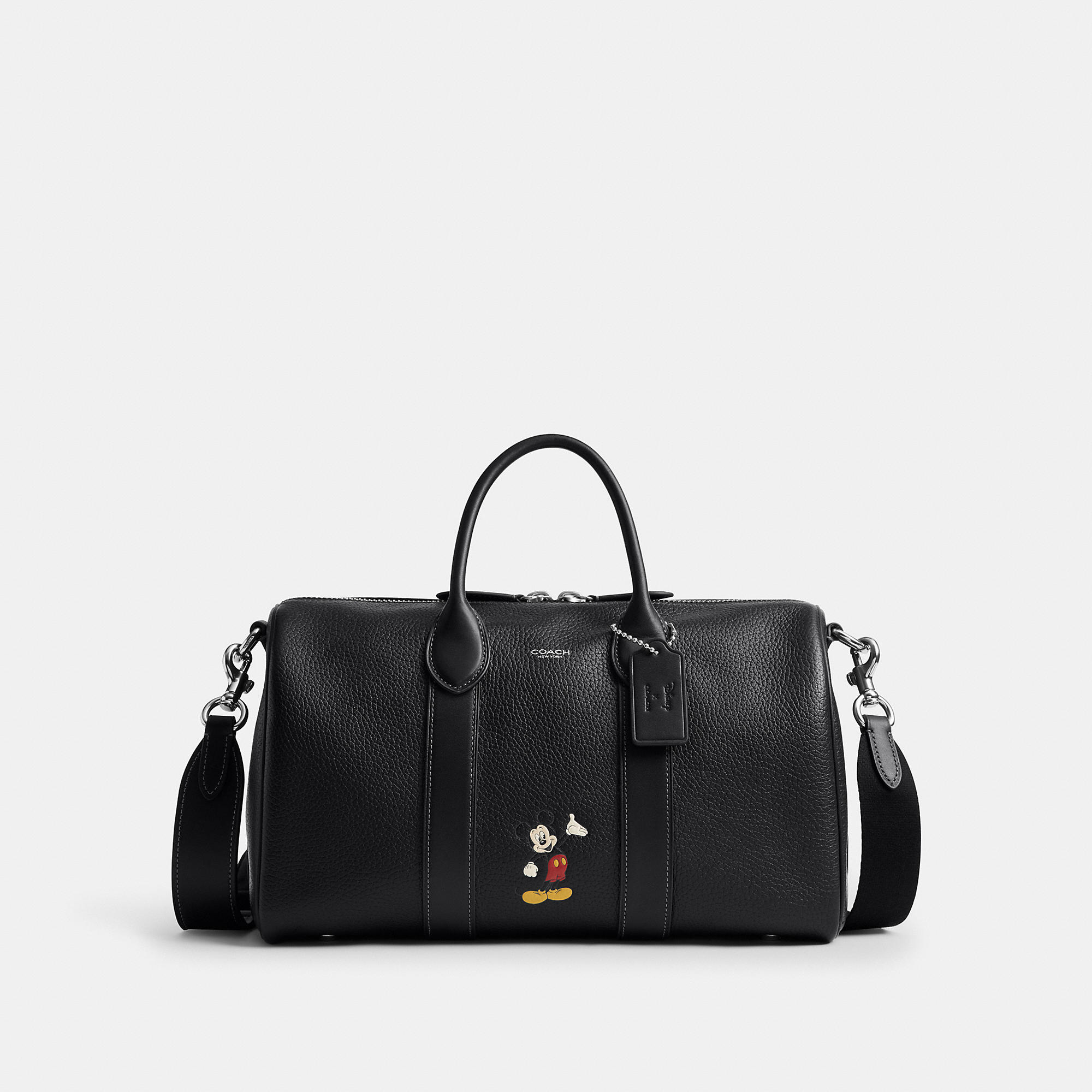 Disney X Coach Compass Bag 35 With Mickey Mouse