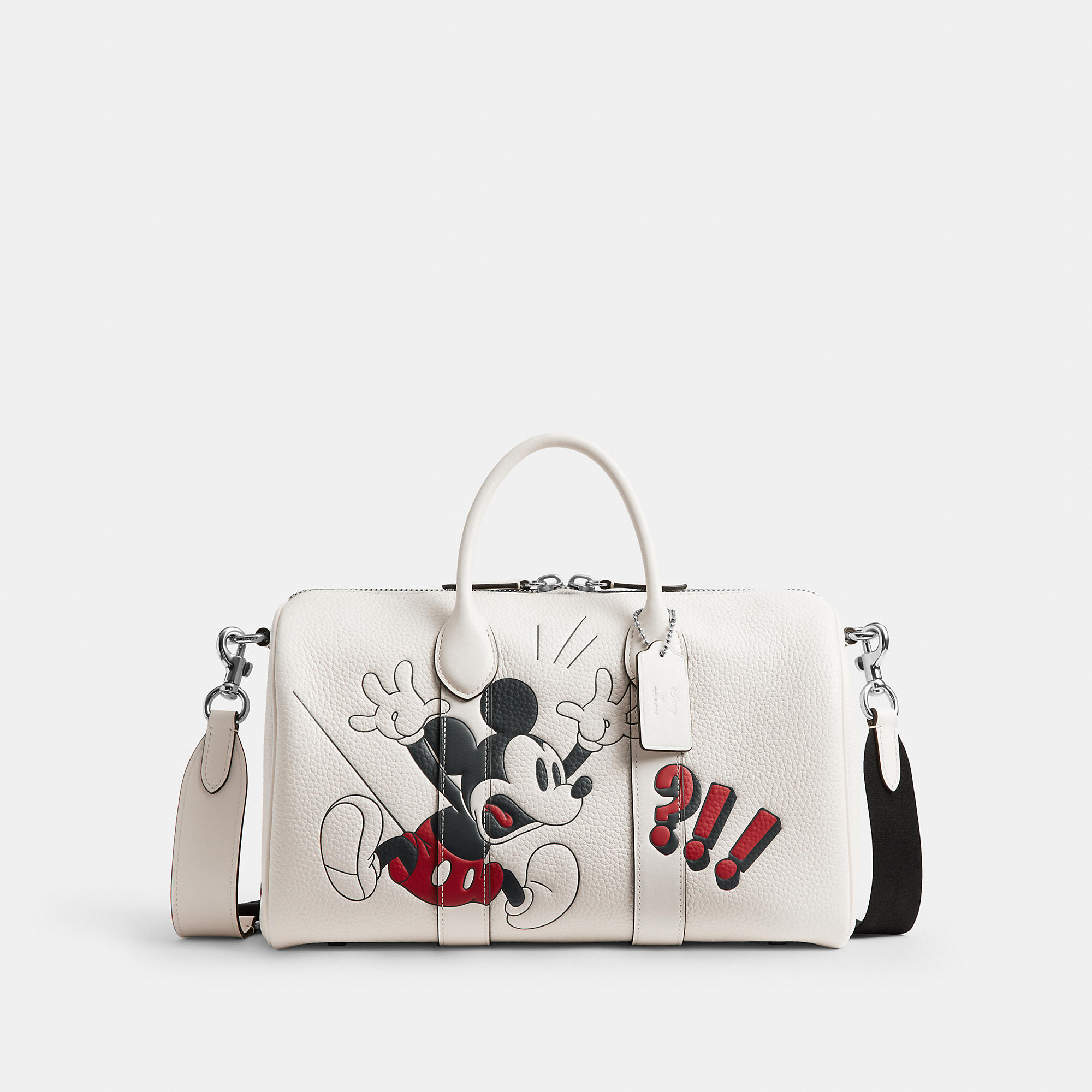 Disney X Coach Compass Bag 35 With Mickey Mouse