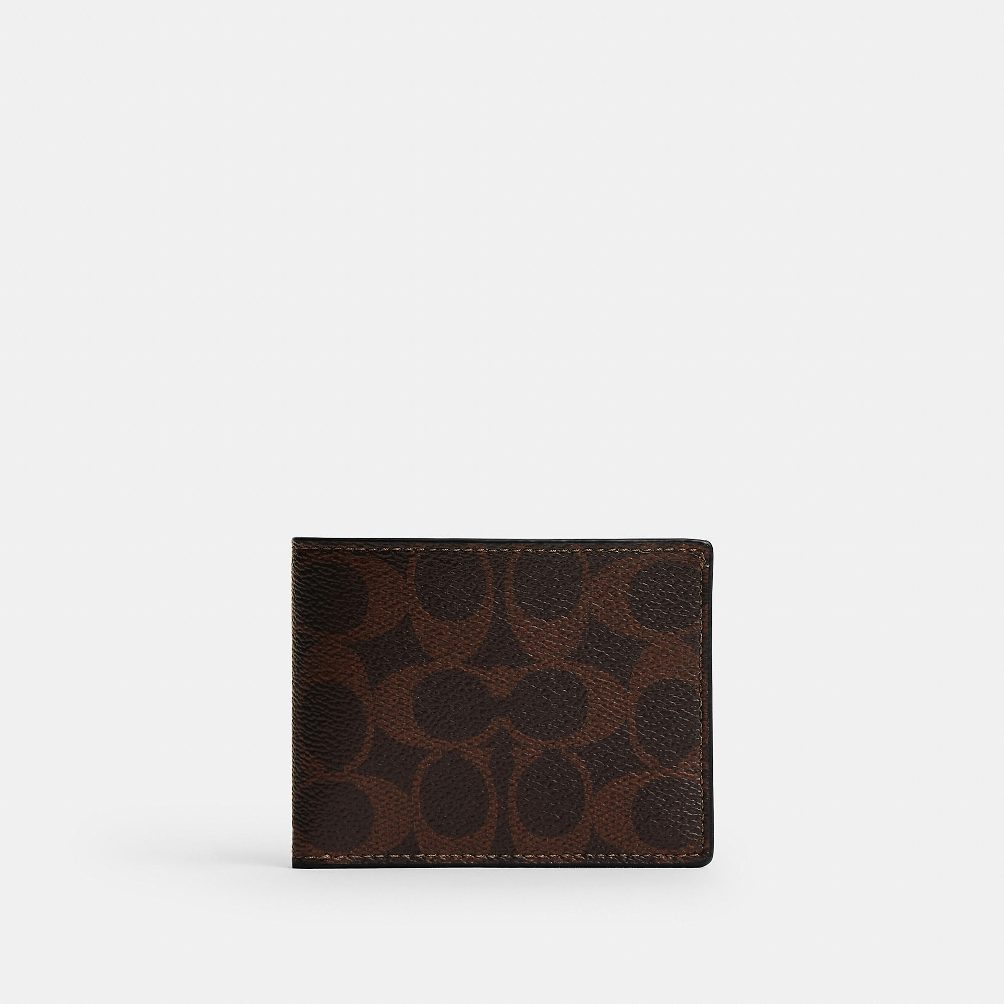 Slim Billfold Wallet In Signature Canvas