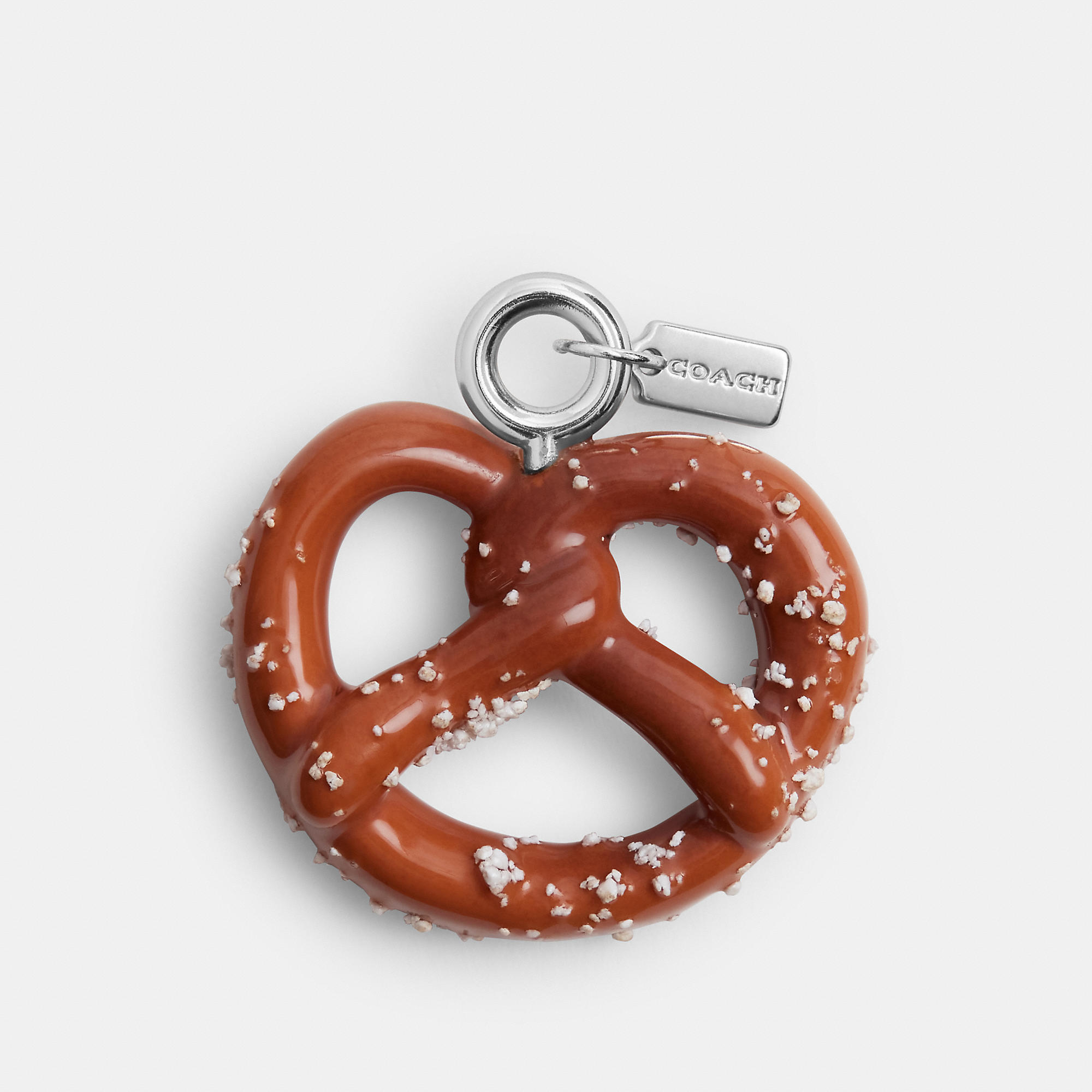 Small Pretzel Shoe Charm