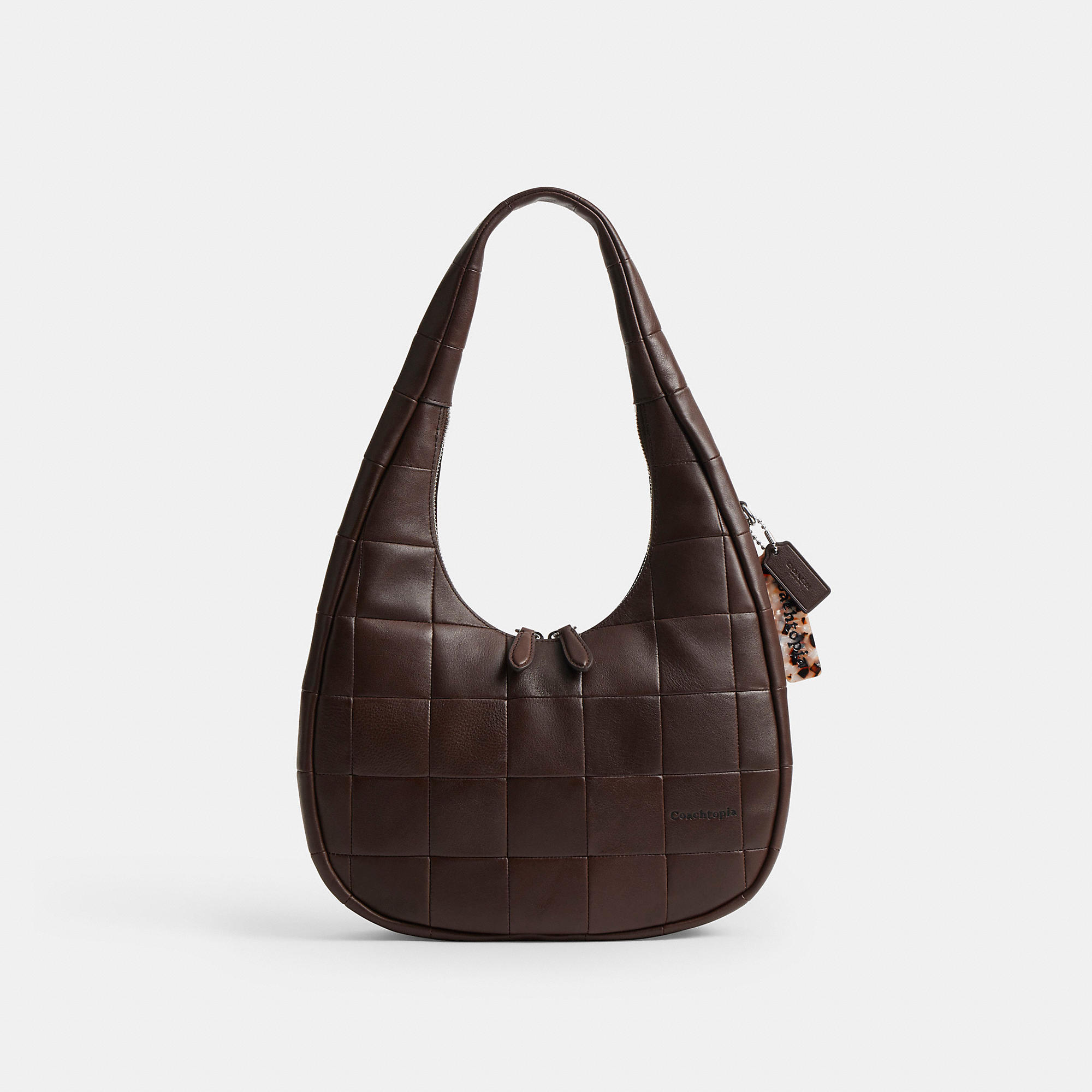 Alter/Ego Crescent Shoulder Bag In Upcrafted Leather by Coachtopia