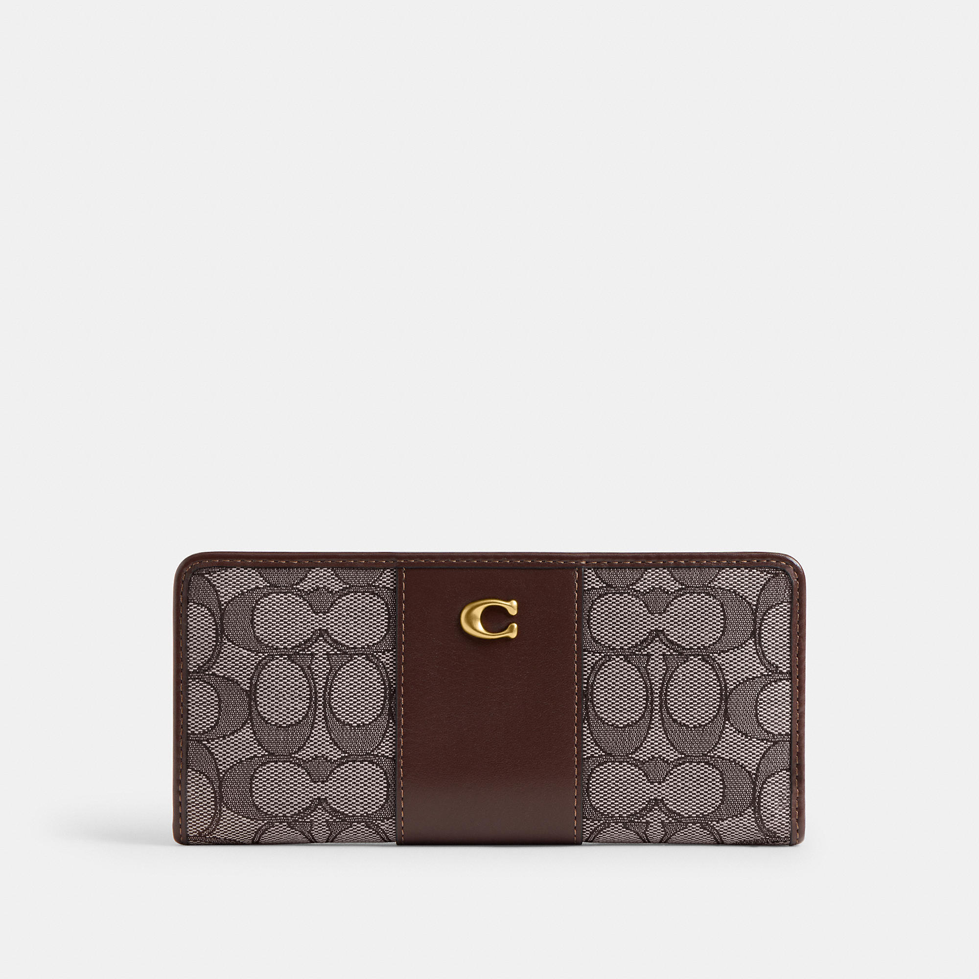 Essential Slim Wallet In Signature Jacquard