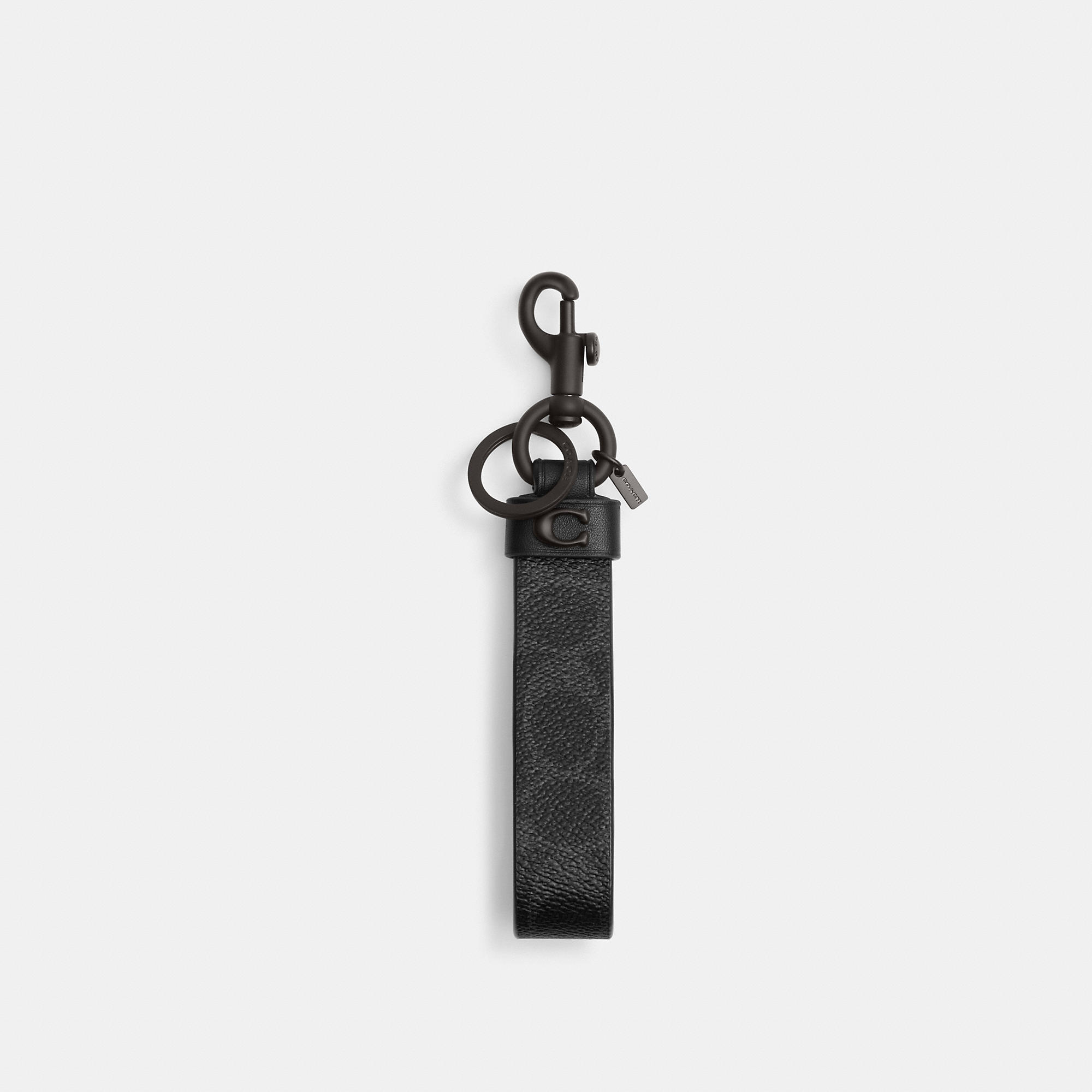Loop Bag Charm In Signature Canvas