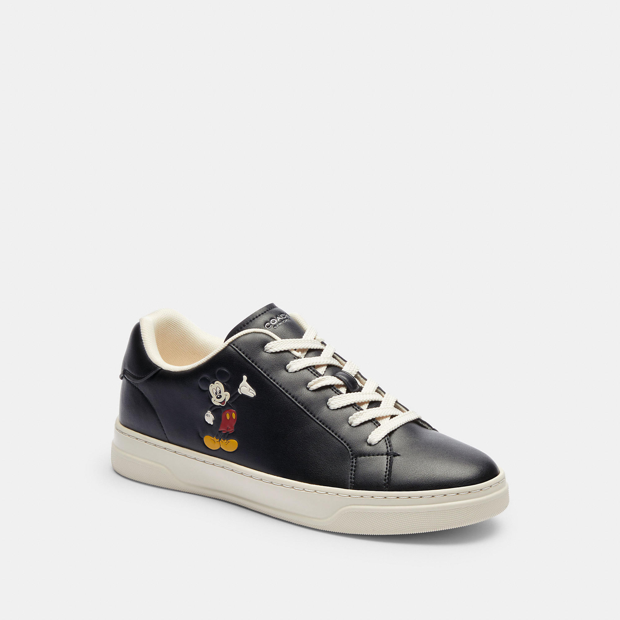 Disney X Coach High Line Sneaker With Mickey Mouse