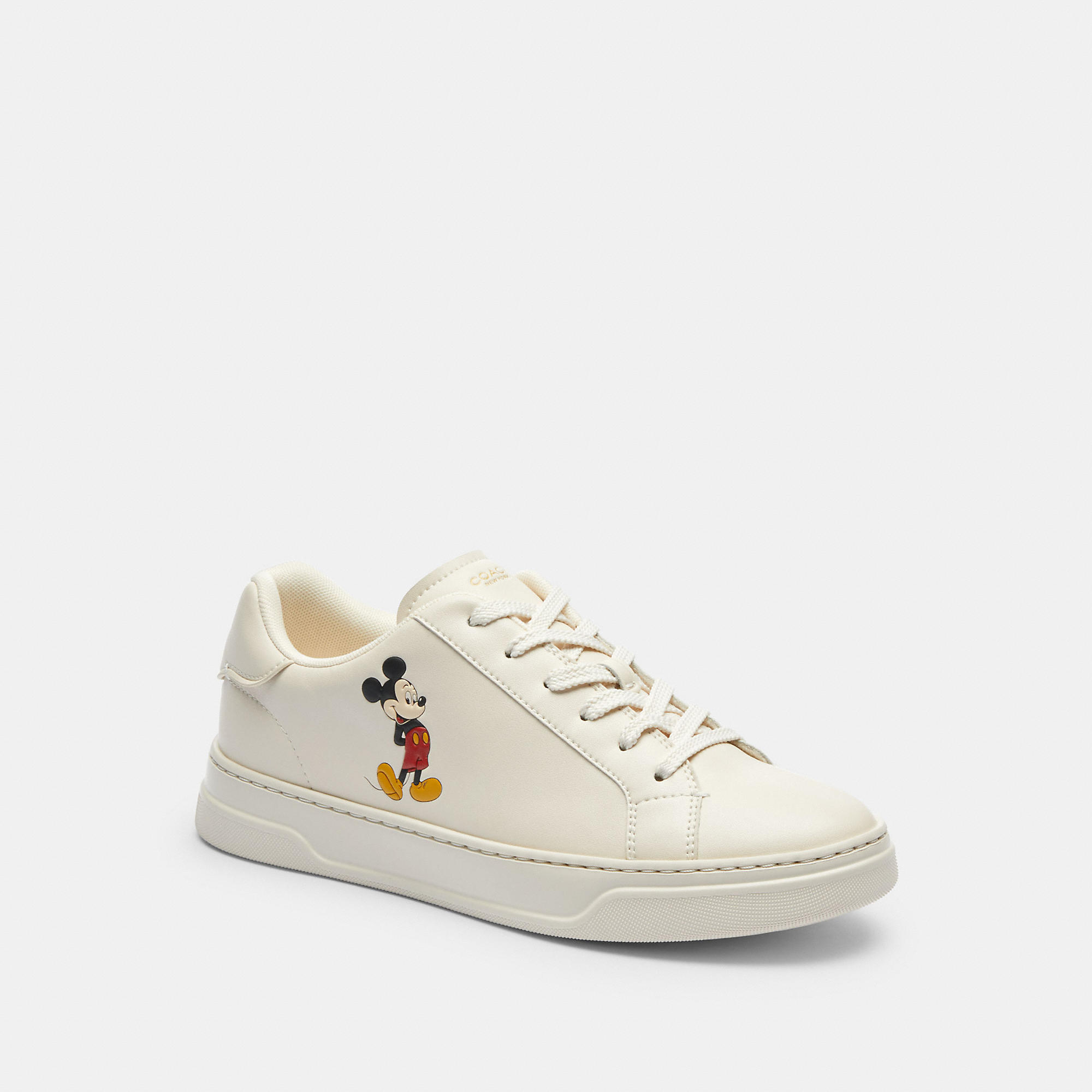 Disney X Coach High Line Sneaker With Mickey Mouse