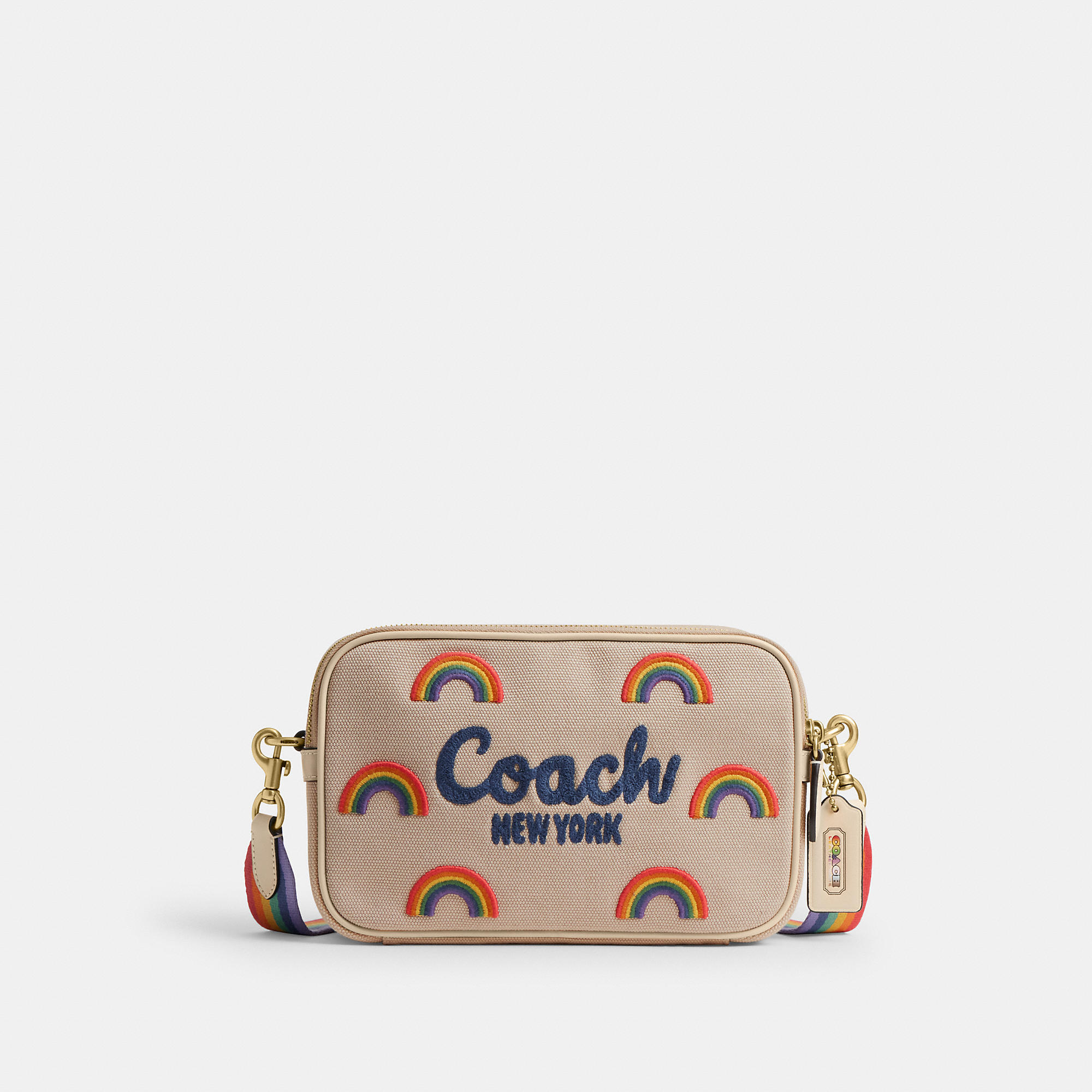 Theo Camera Bag With Rainbow by COACH