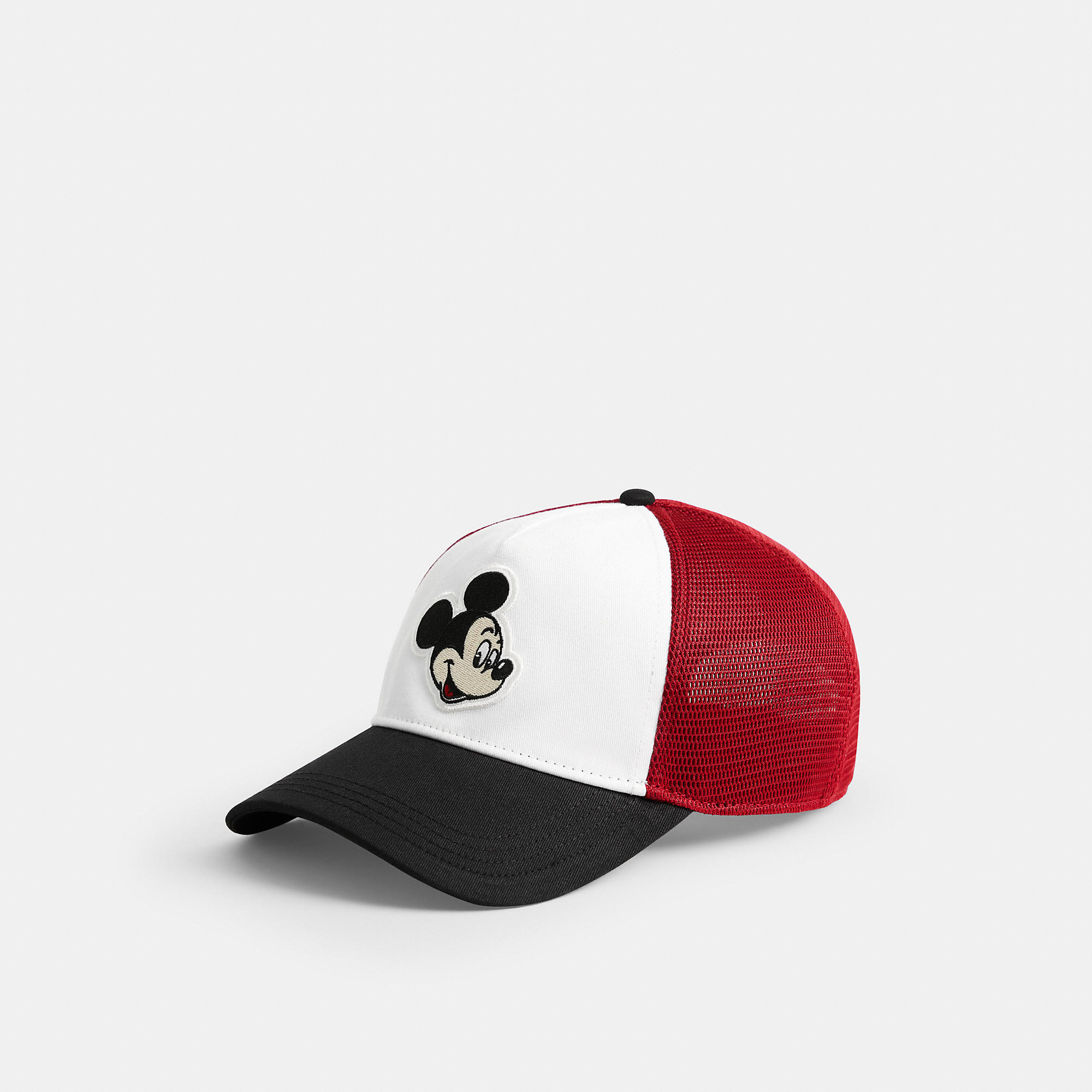 Disney X Coach Trucker Hat With Mickey Mouse by COACH