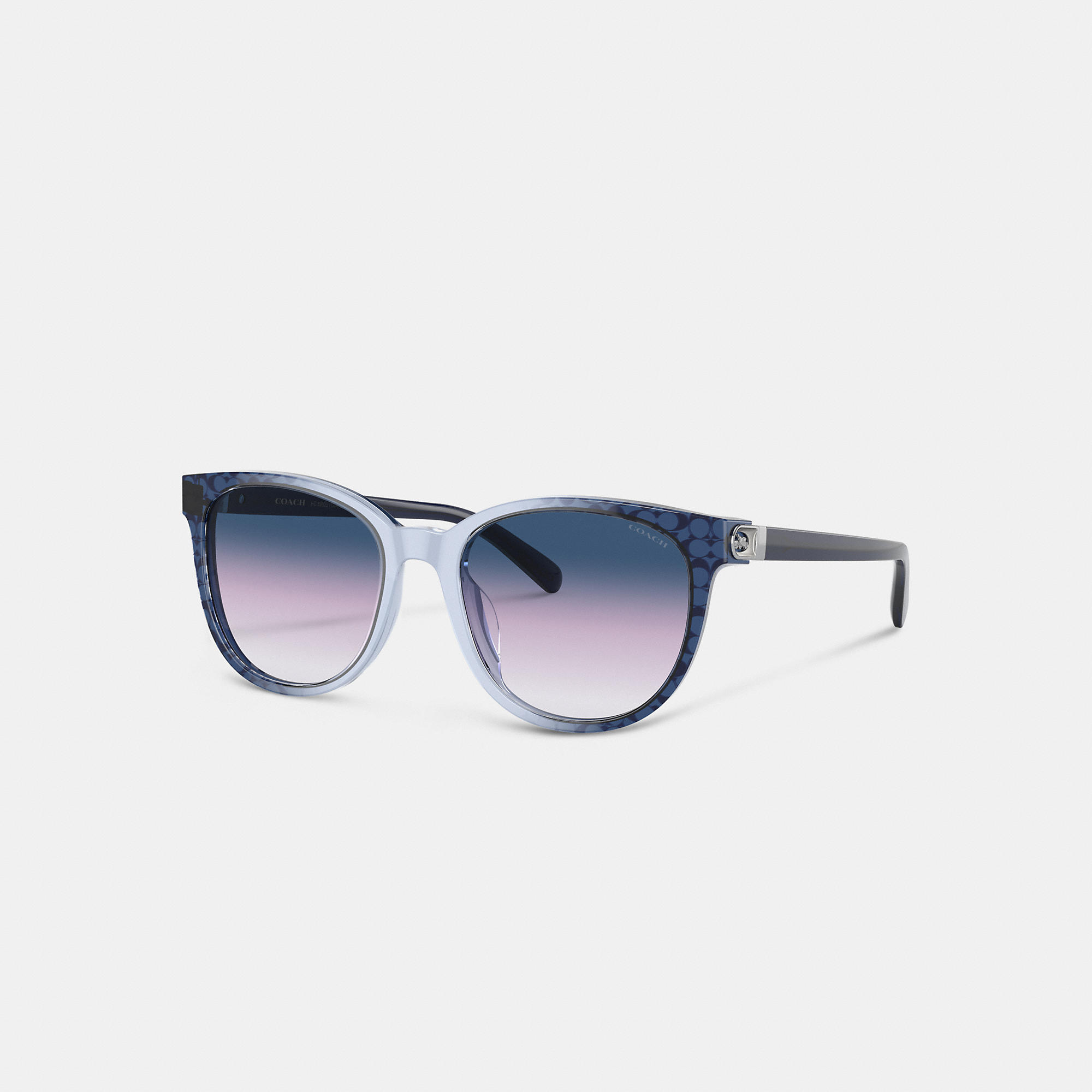 Horse And Carriage Round Sunglasses by COACH