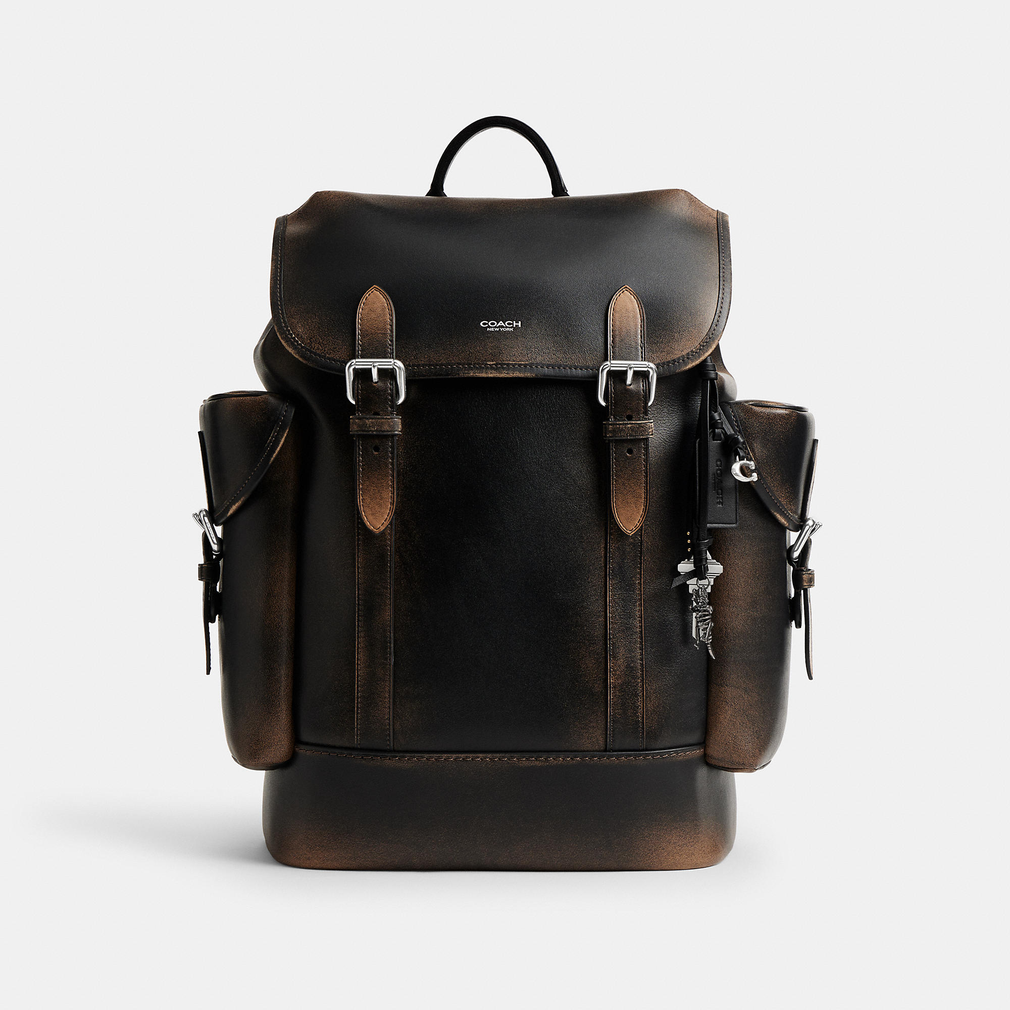Hitch Backpack In Loved Leather