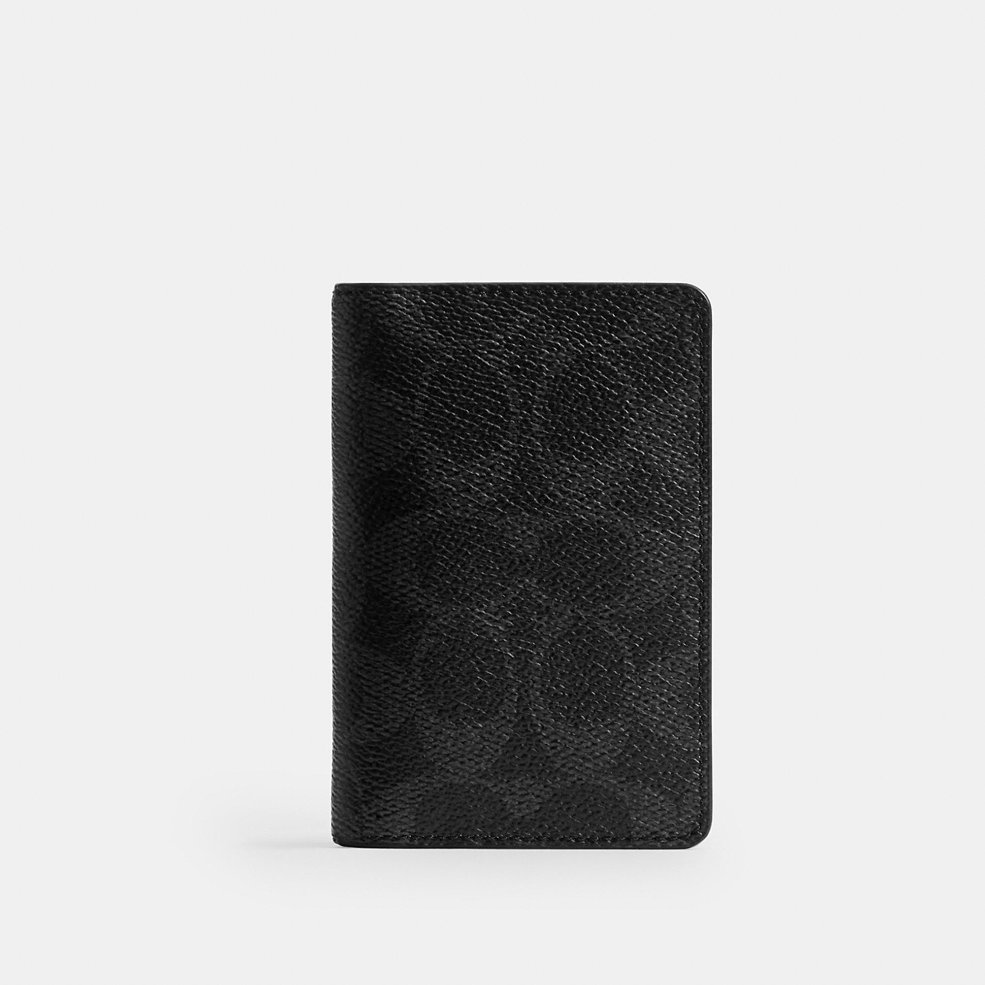 Card Wallet In Signature Canvas by COACH