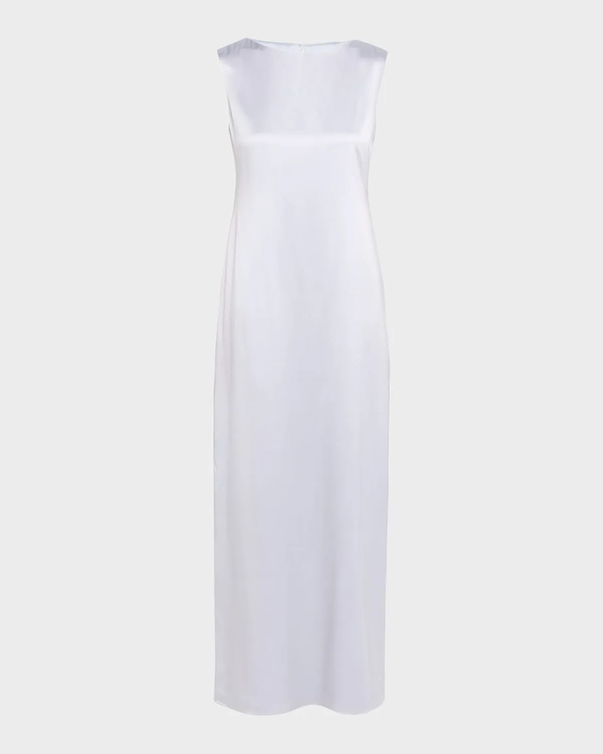 Simple Twist of Fate Crepe-Back Satin Dress
