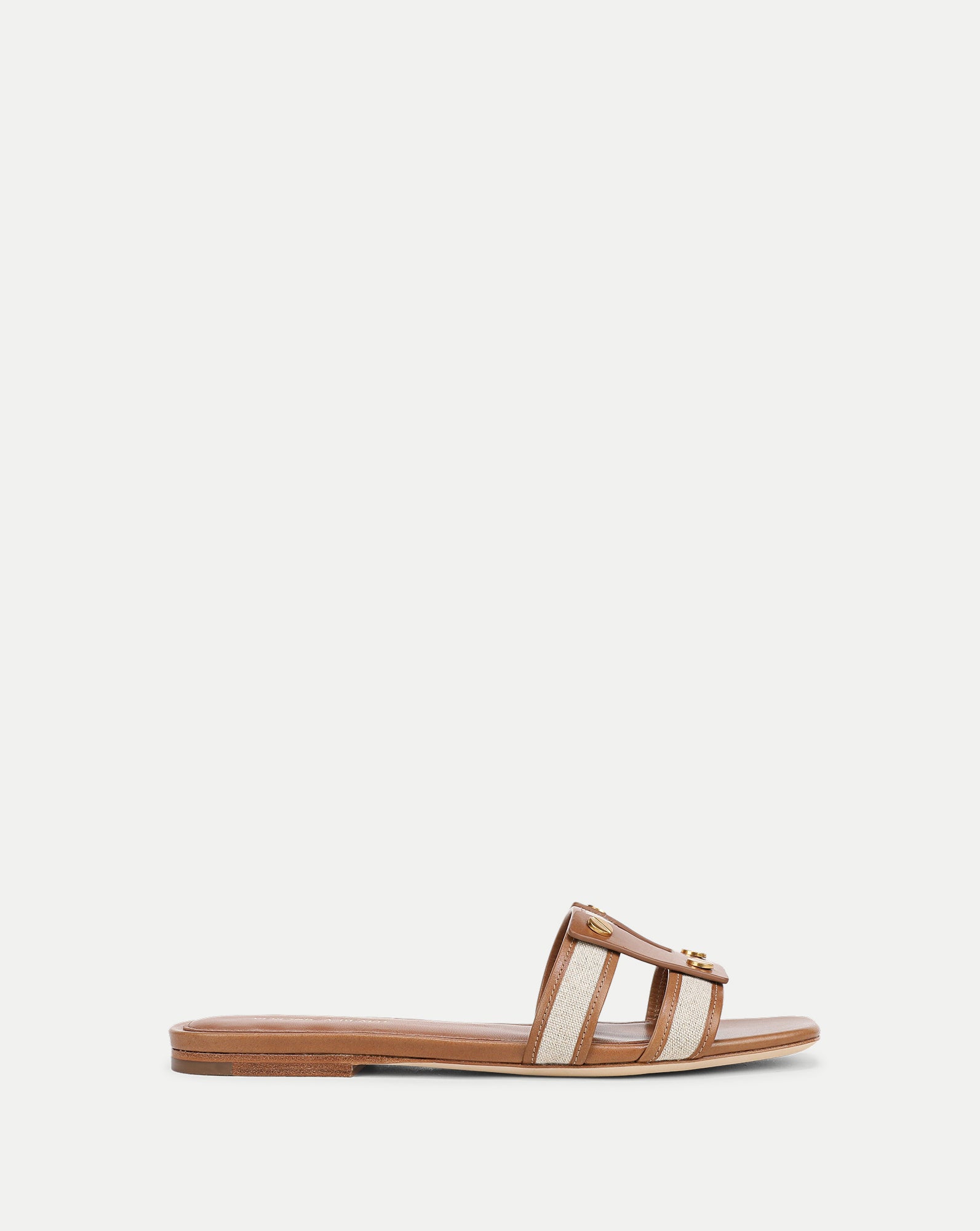 Via Slide Sandal Honey Natural