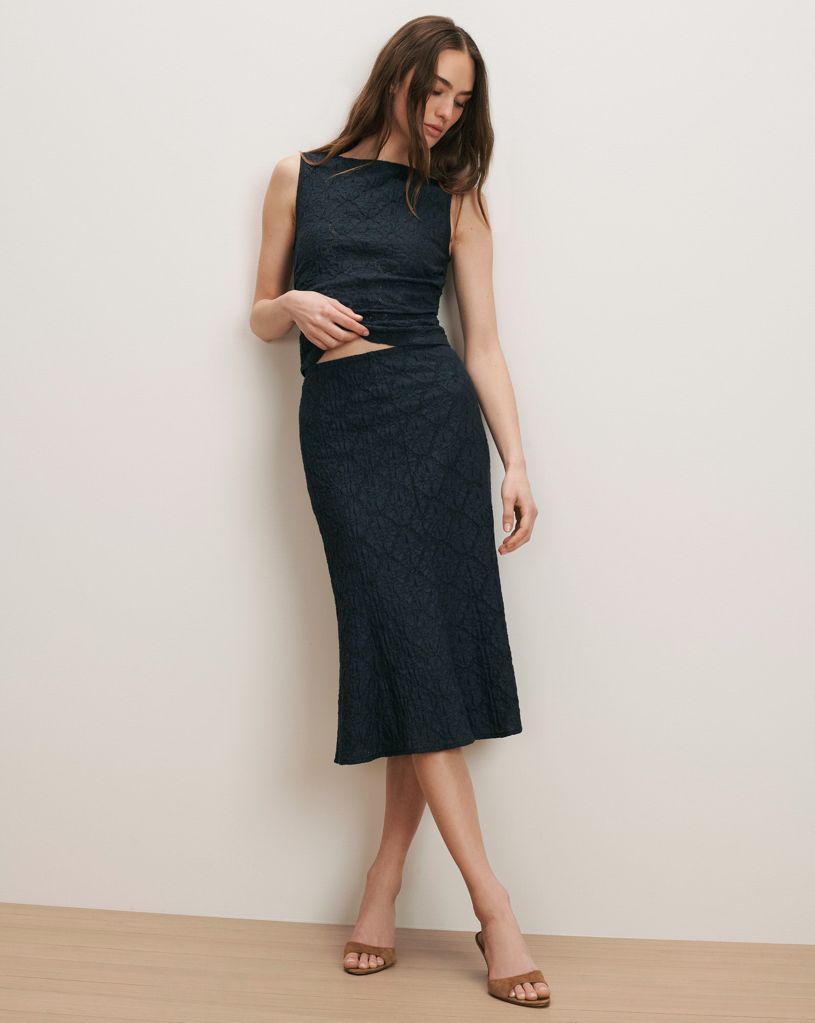 Massimo Midi Skirt by Veronica Beard