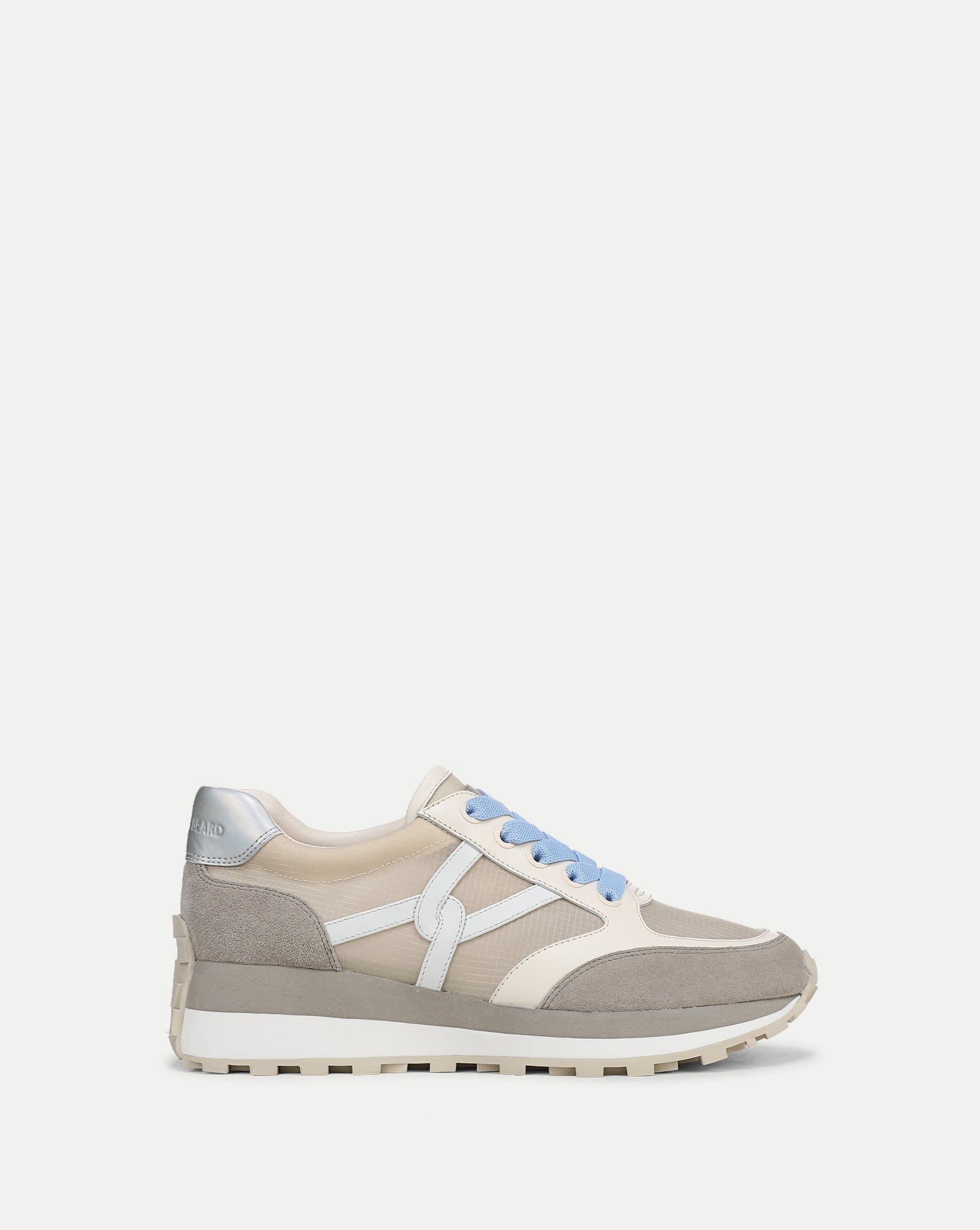 Valentina Ripstop Sneaker Sand Silver