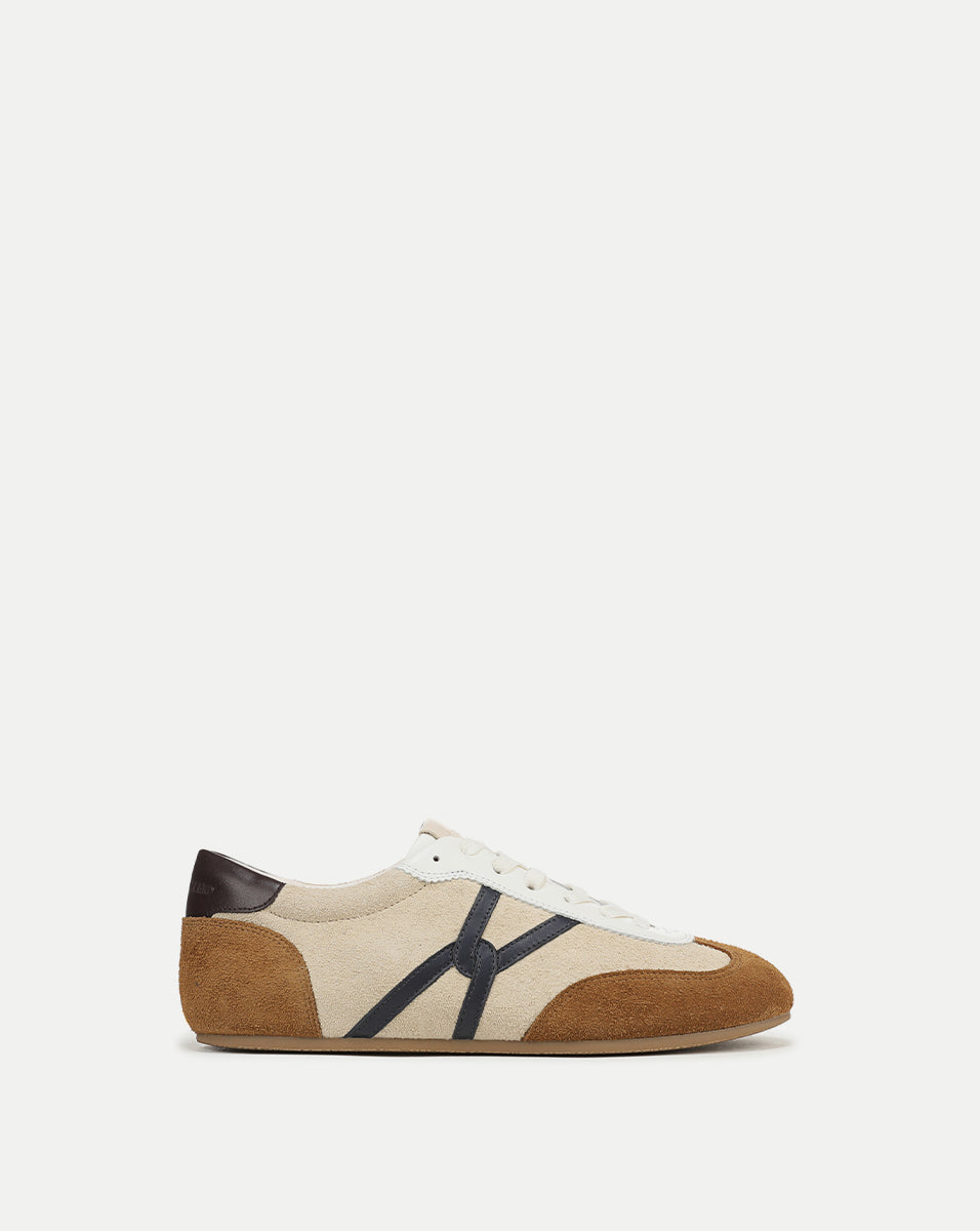 Riviera Suede Sneaker Sand Hazelwood