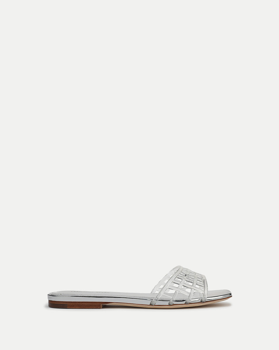 Maris Jelly Sandal Clear Silver
