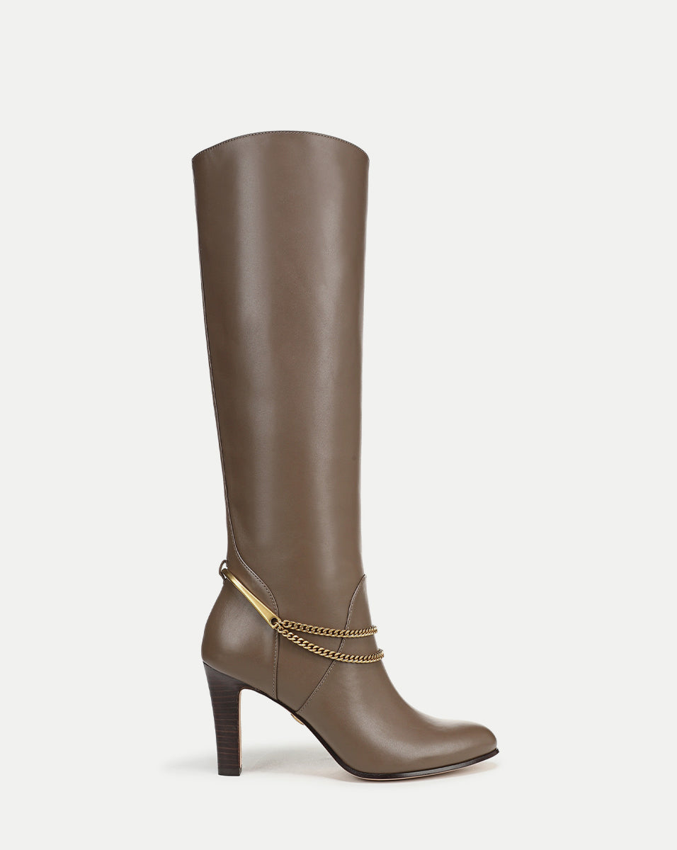 Tarian Tall Chain Boot by Veronica Beard