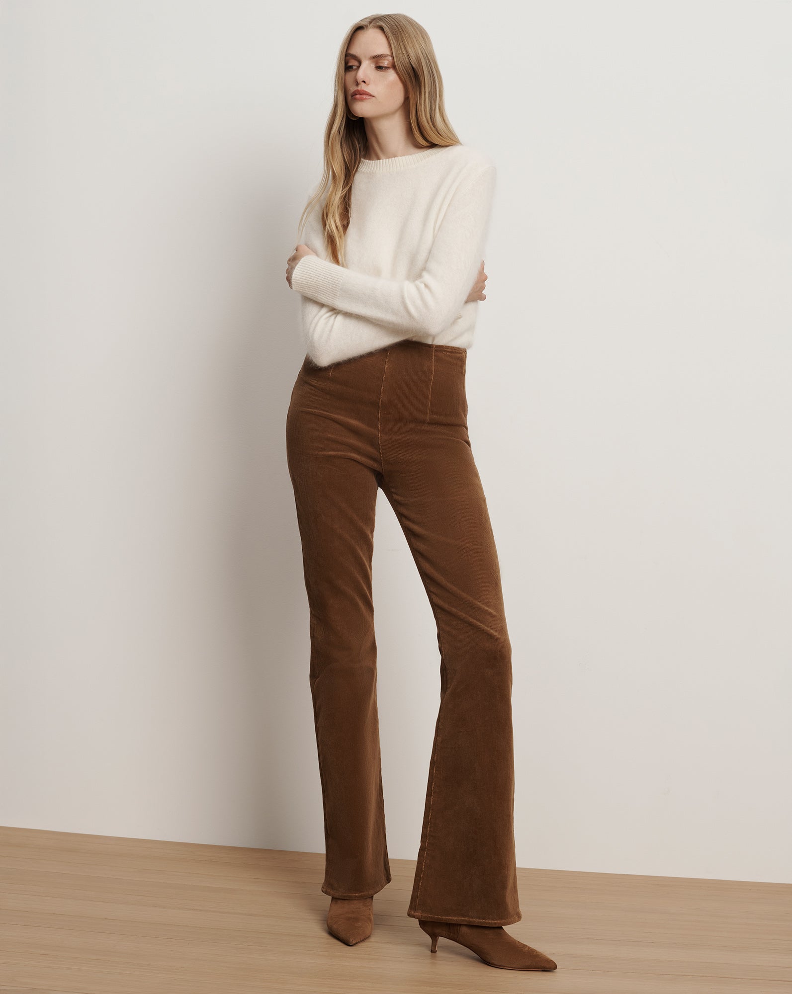 Beverly Off-Duty Skinny-Flare Pant by Veronica Beard