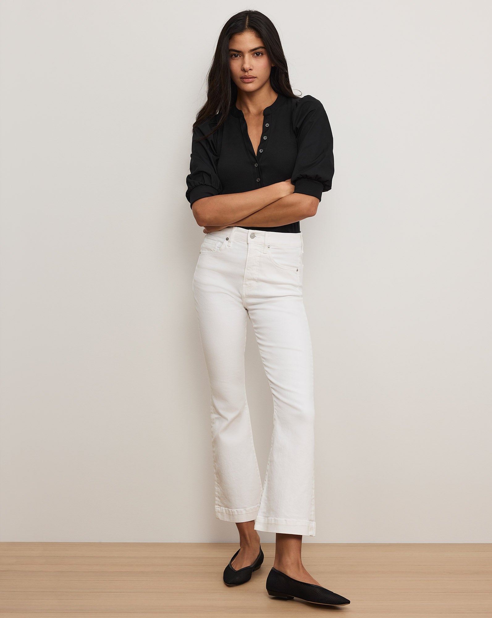 Carson Kick-Flare Jean Extended