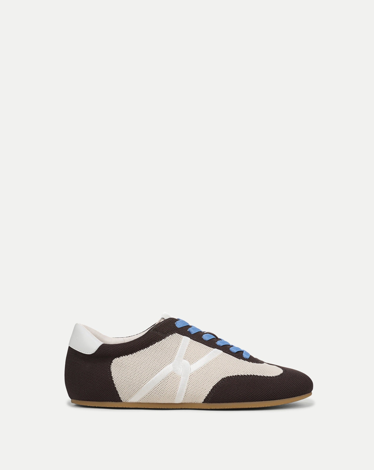 Riviera Knit Sneaker Espresso Ecru