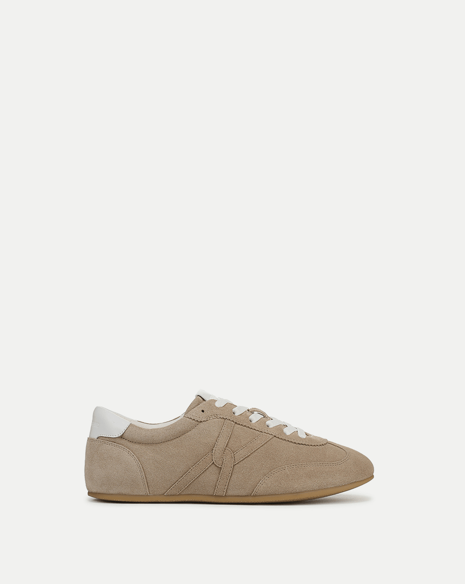 Riviera Suede Sneaker Sand Lily