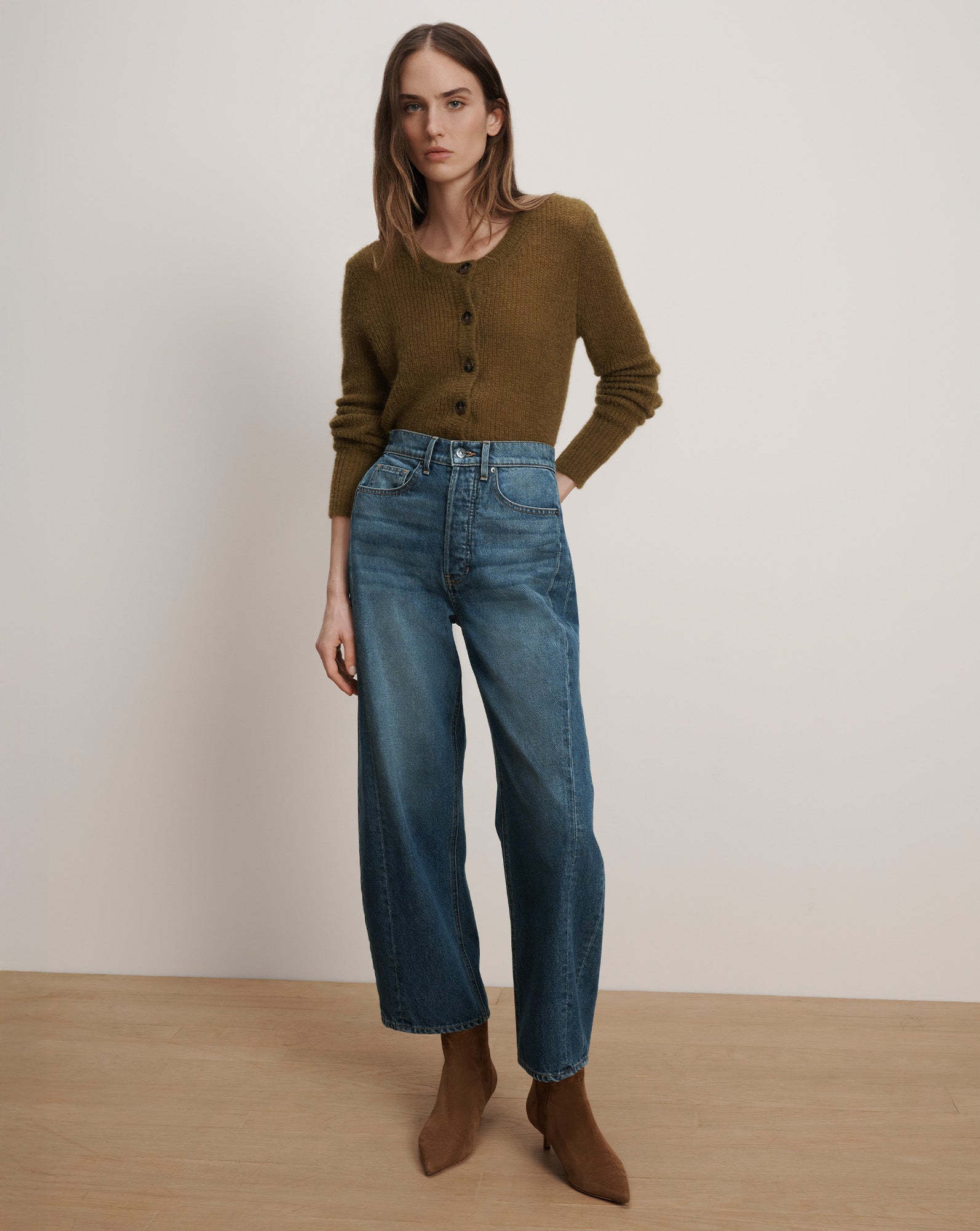 Ryder Barrel Jean by Veronica Beard