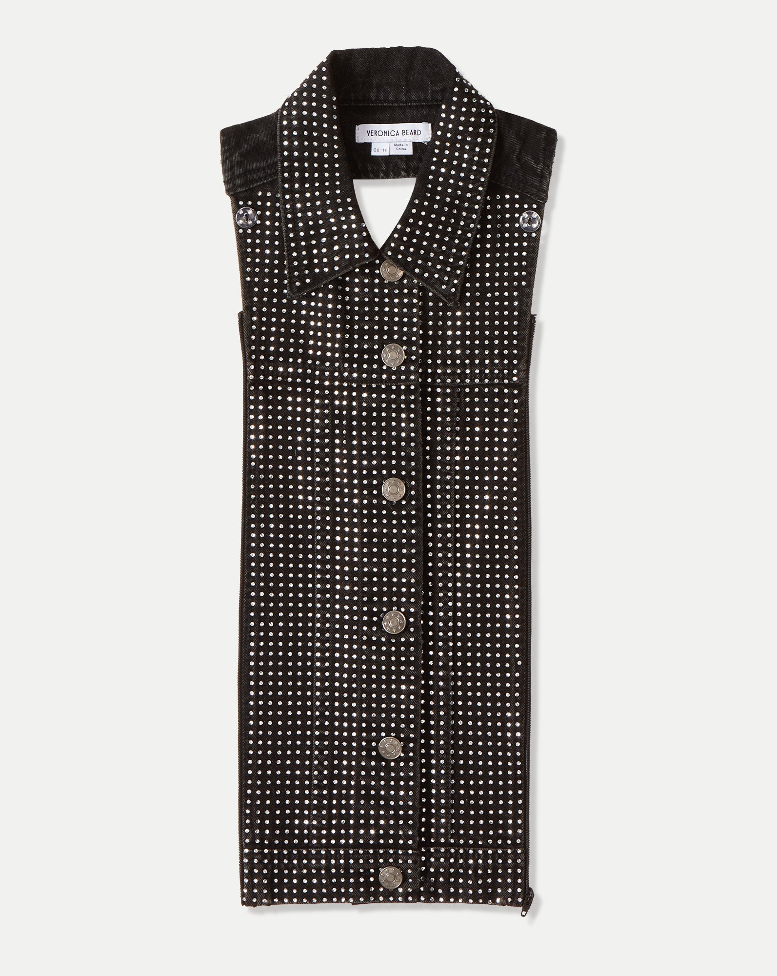 Slate Embellished Dickey by Veronica Beard
