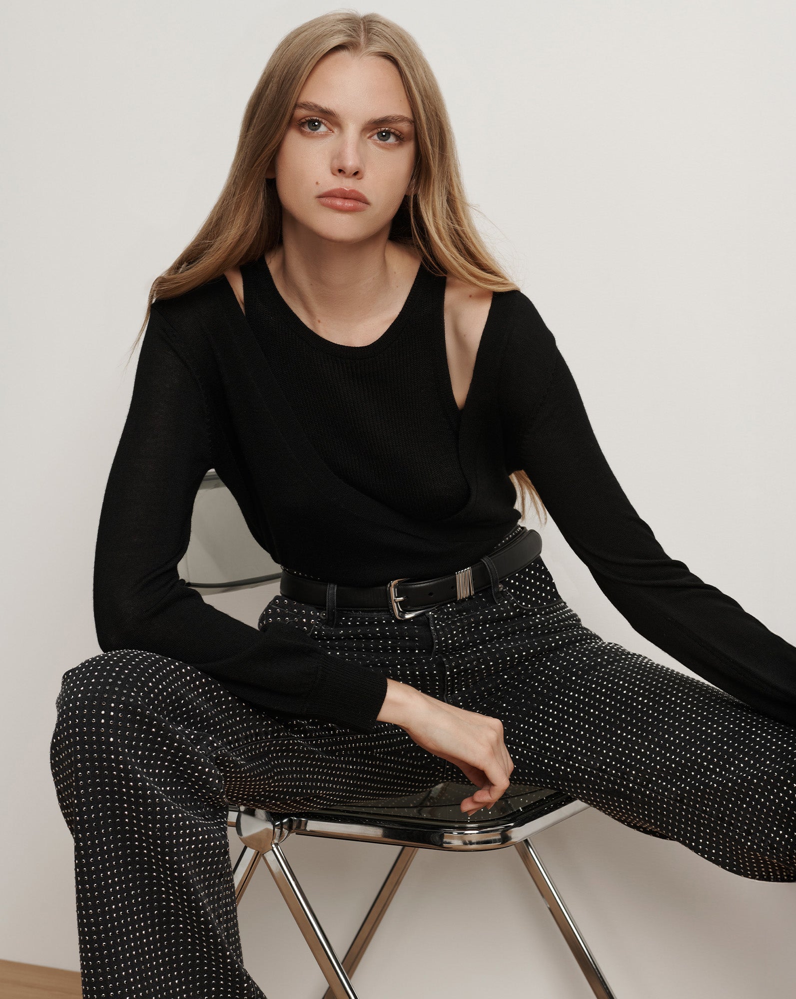 Lolasee Merino Wool Pullover by Veronica Beard