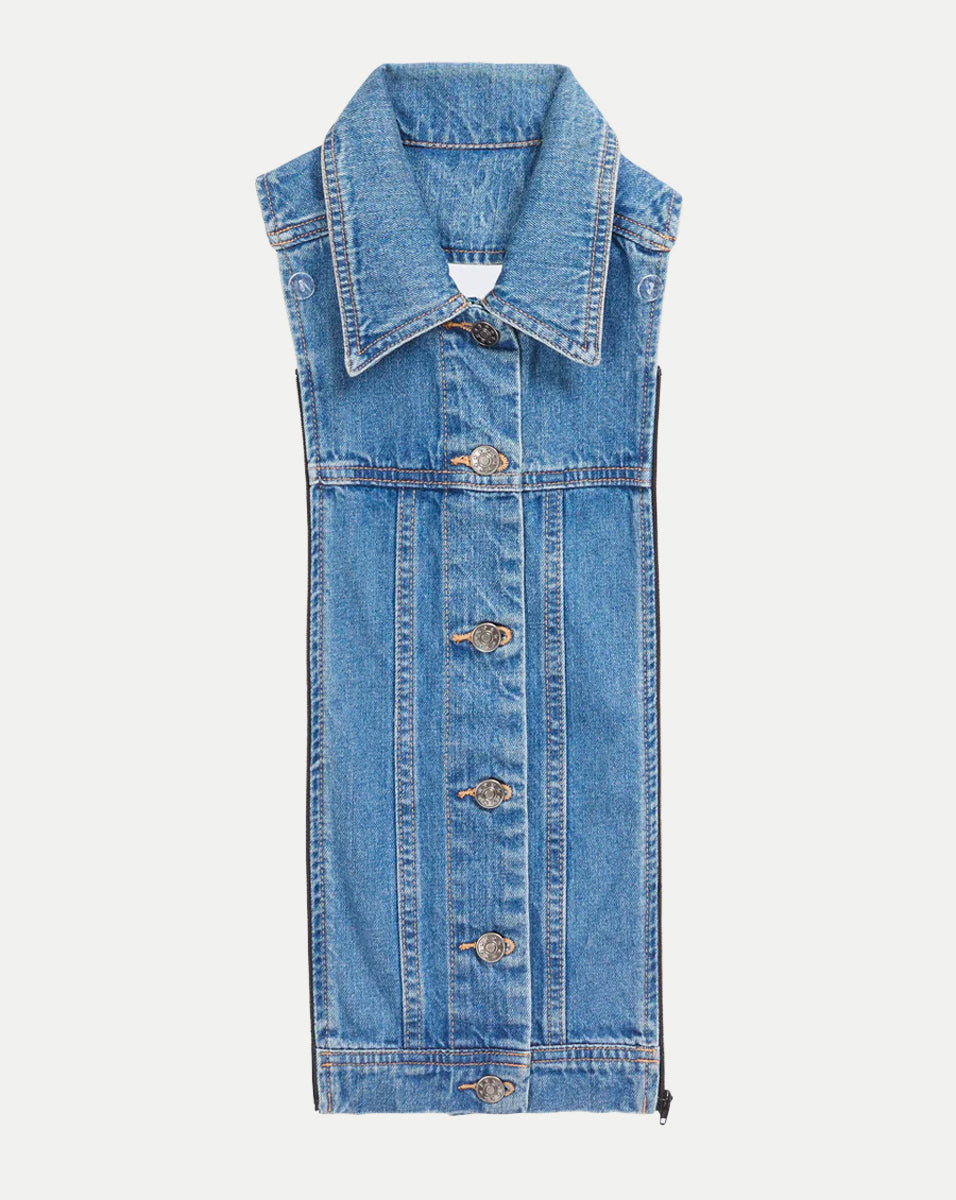 Slate Denim Dickey by Veronica Beard